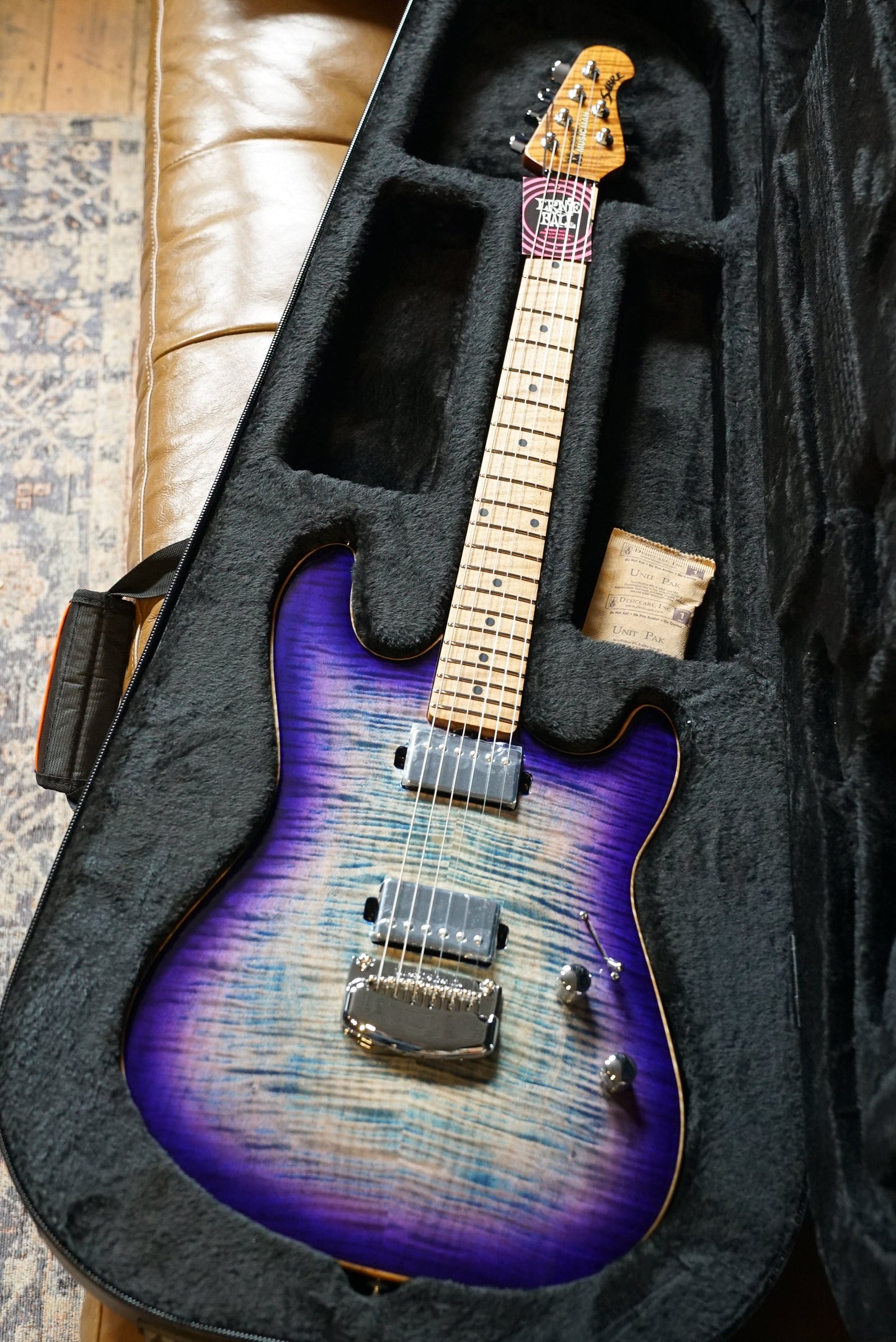 Music Man Sabre Guitar HH Trem - Blurple