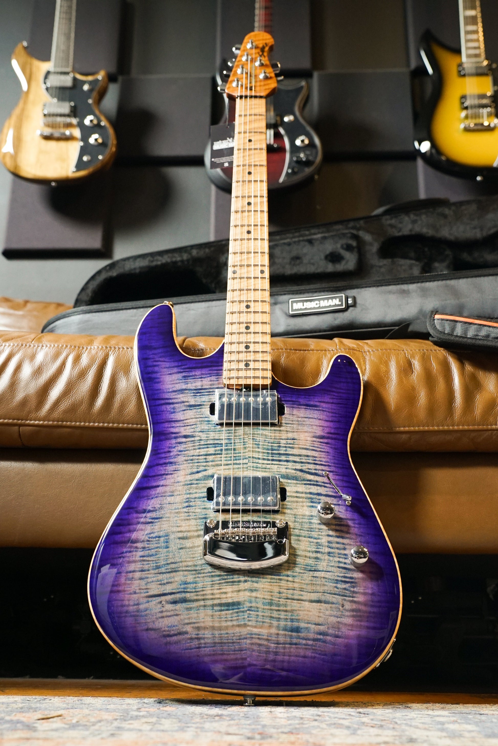 Music Man Sabre Guitar HH Trem - Blurple