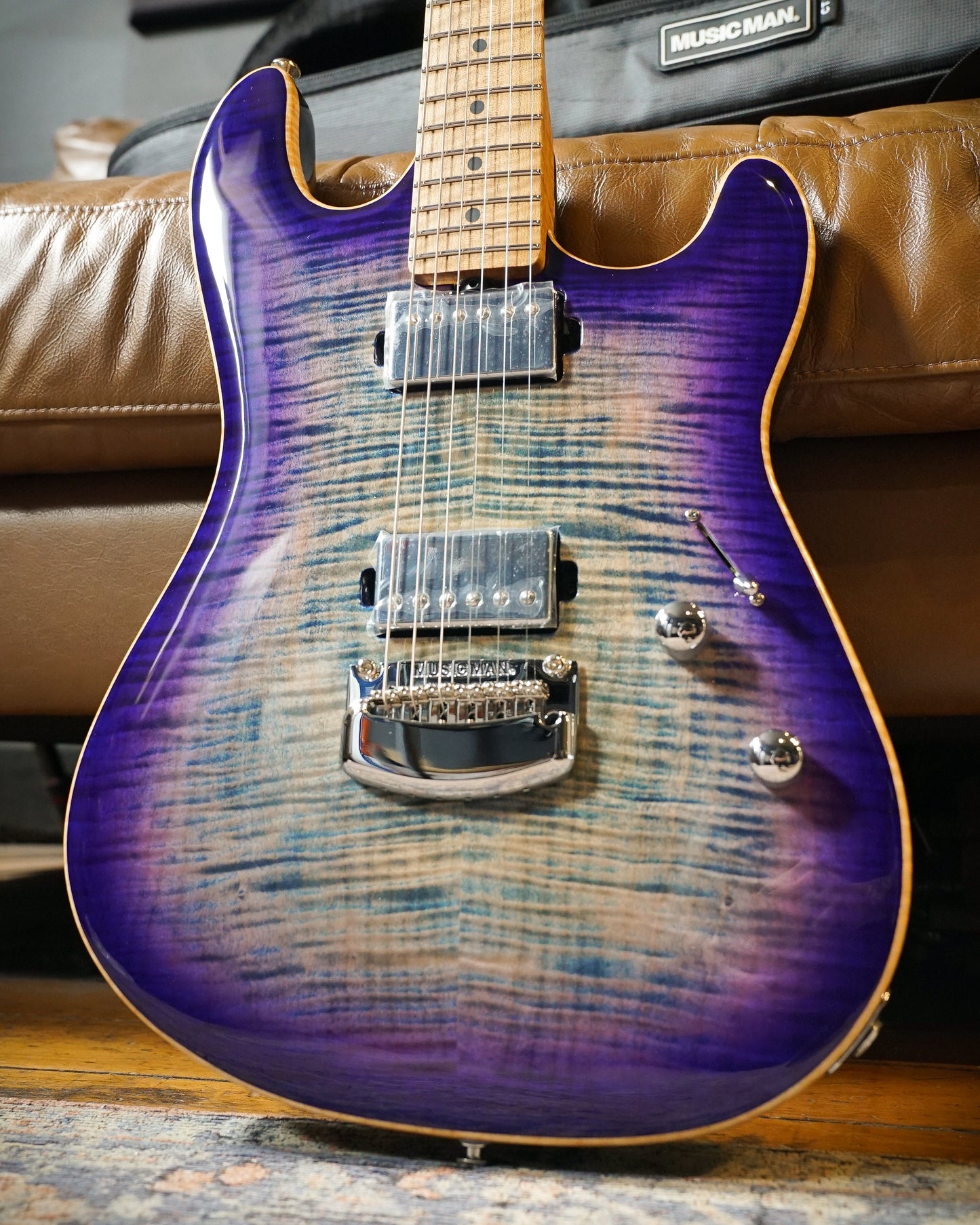 Music Man Sabre Guitar HH Trem - Blurple
