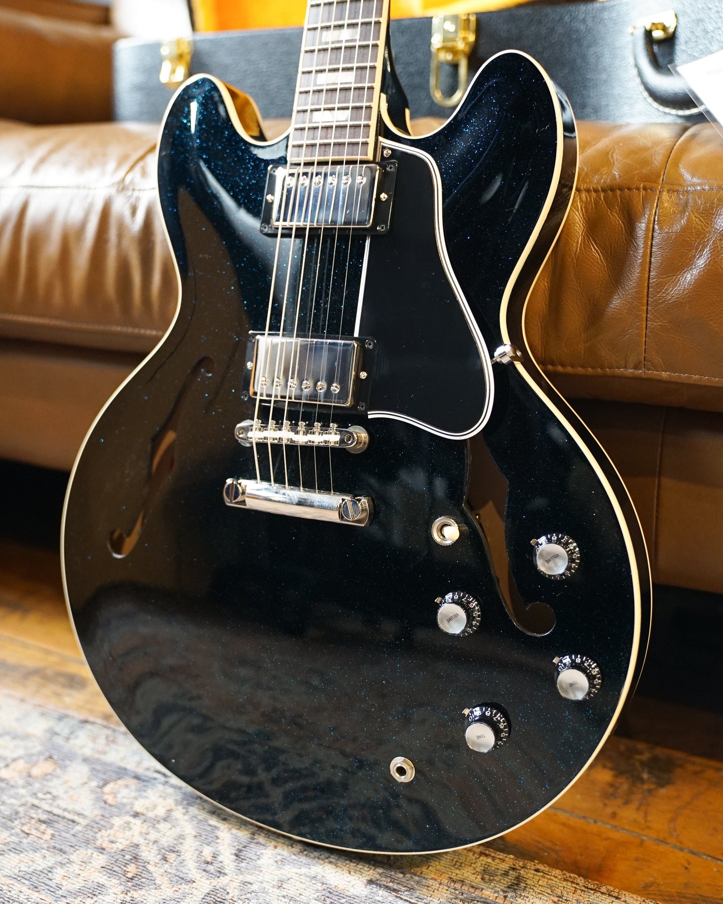 Gibson Custom Made to Measure '64 ES-335, Brunswick Blue Sparkle