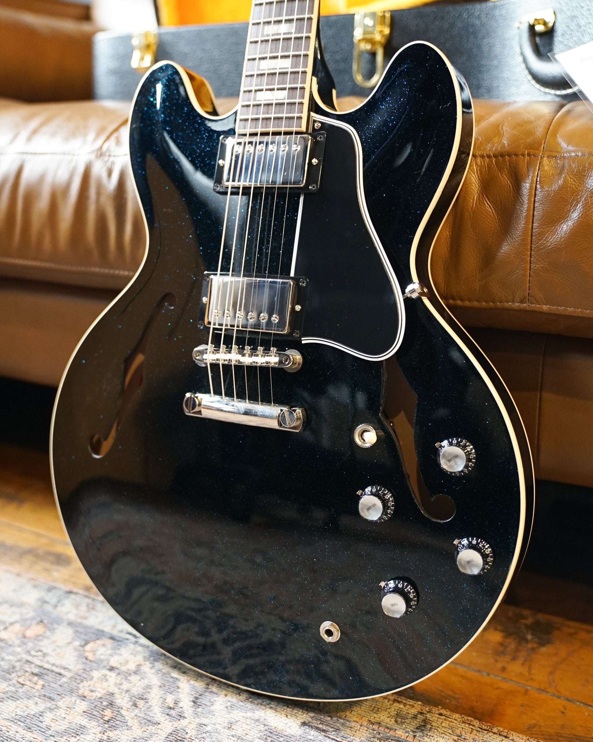 Gibson Custom Made to Measure '64 ES-335, Brunswick Blue Sparkle