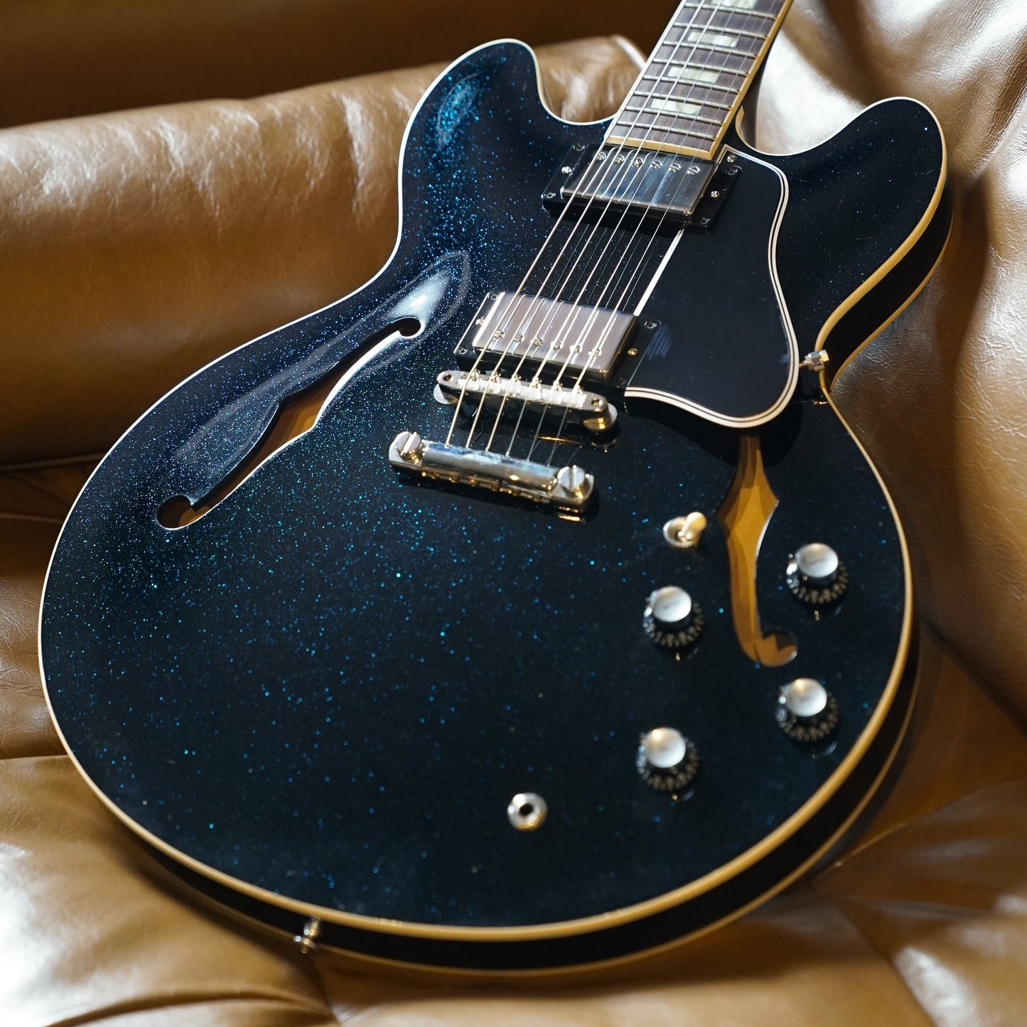Gibson Custom Made to Measure '64 ES-335, Brunswick Blue Sparkle