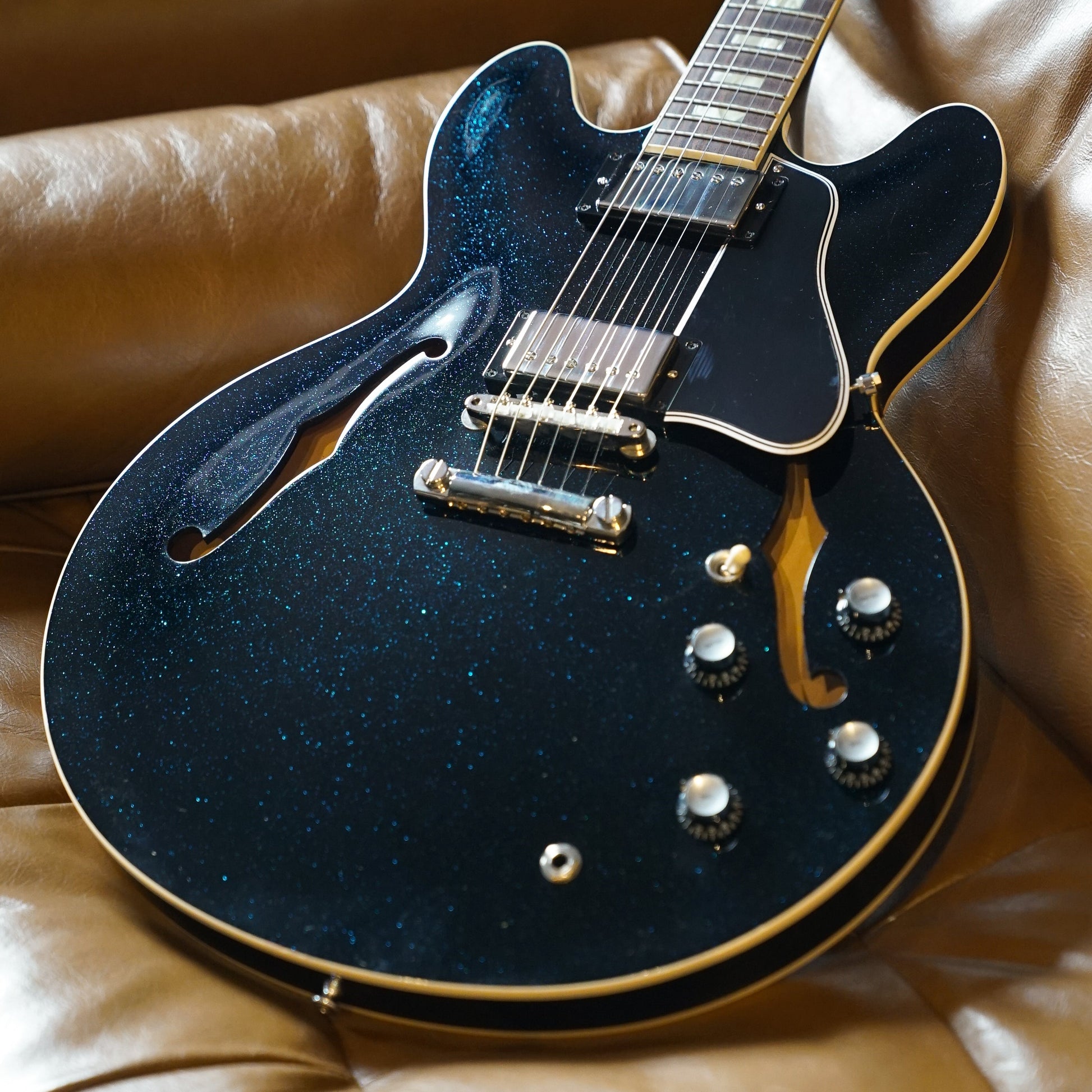Gibson Custom Made to Measure '64 ES-335, Brunswick Blue Sparkle
