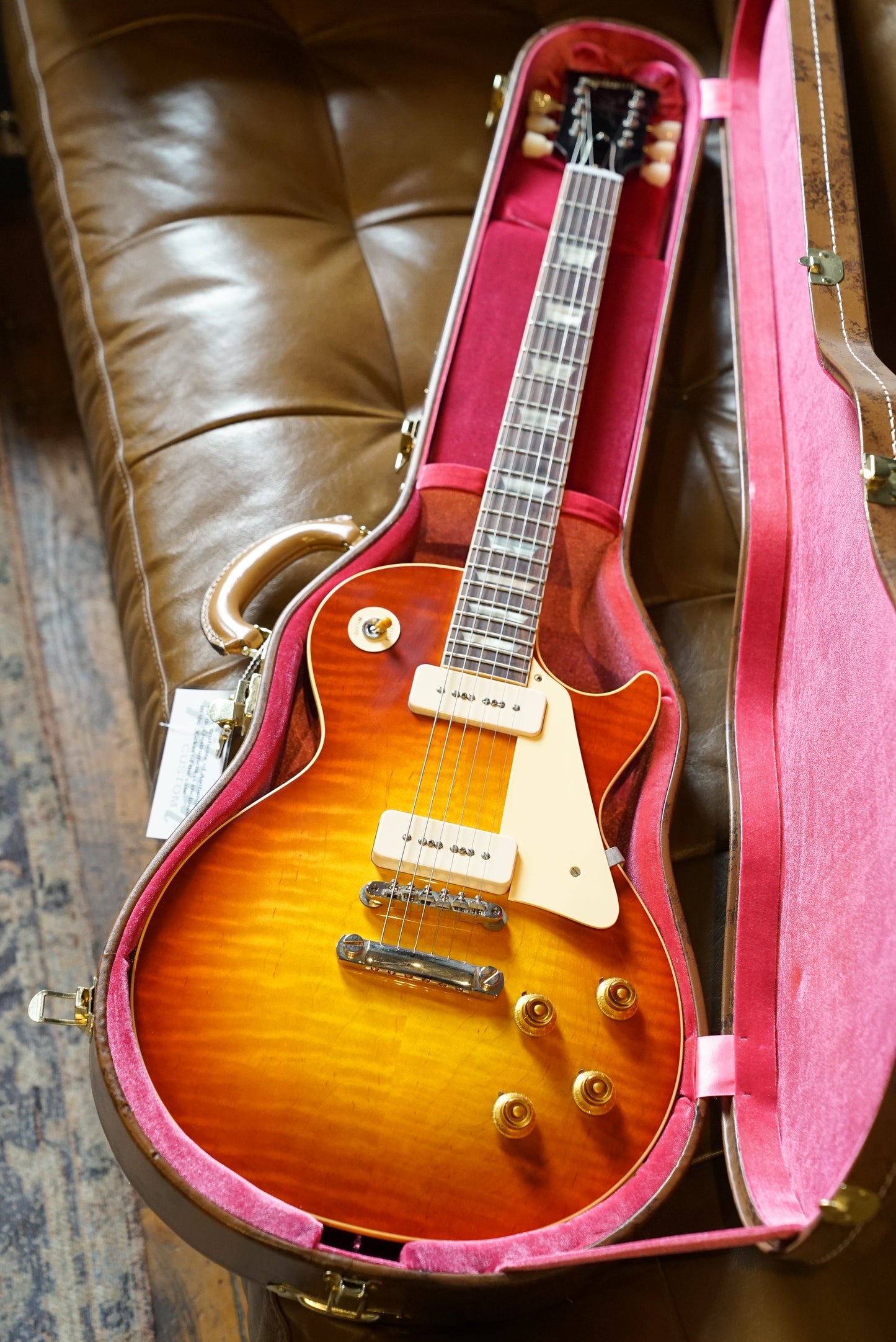 Gibson Custom Made to Measure '59 Les Paul Standard, Sunrise Teaburst w/ P-90 Pickups
