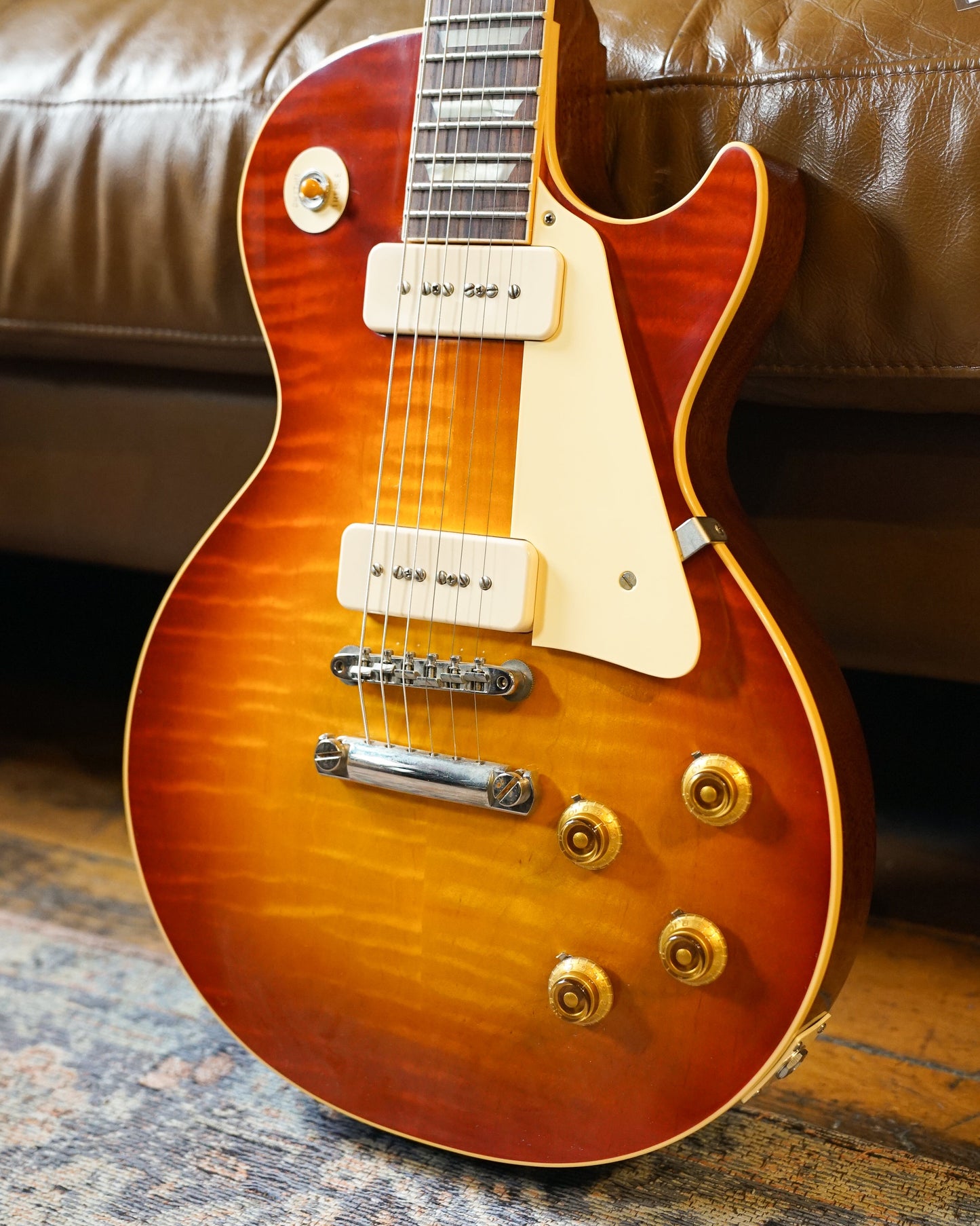 Gibson Custom Made to Measure '59 Les Paul Standard, Sunrise Teaburst w/ P-90 Pickups