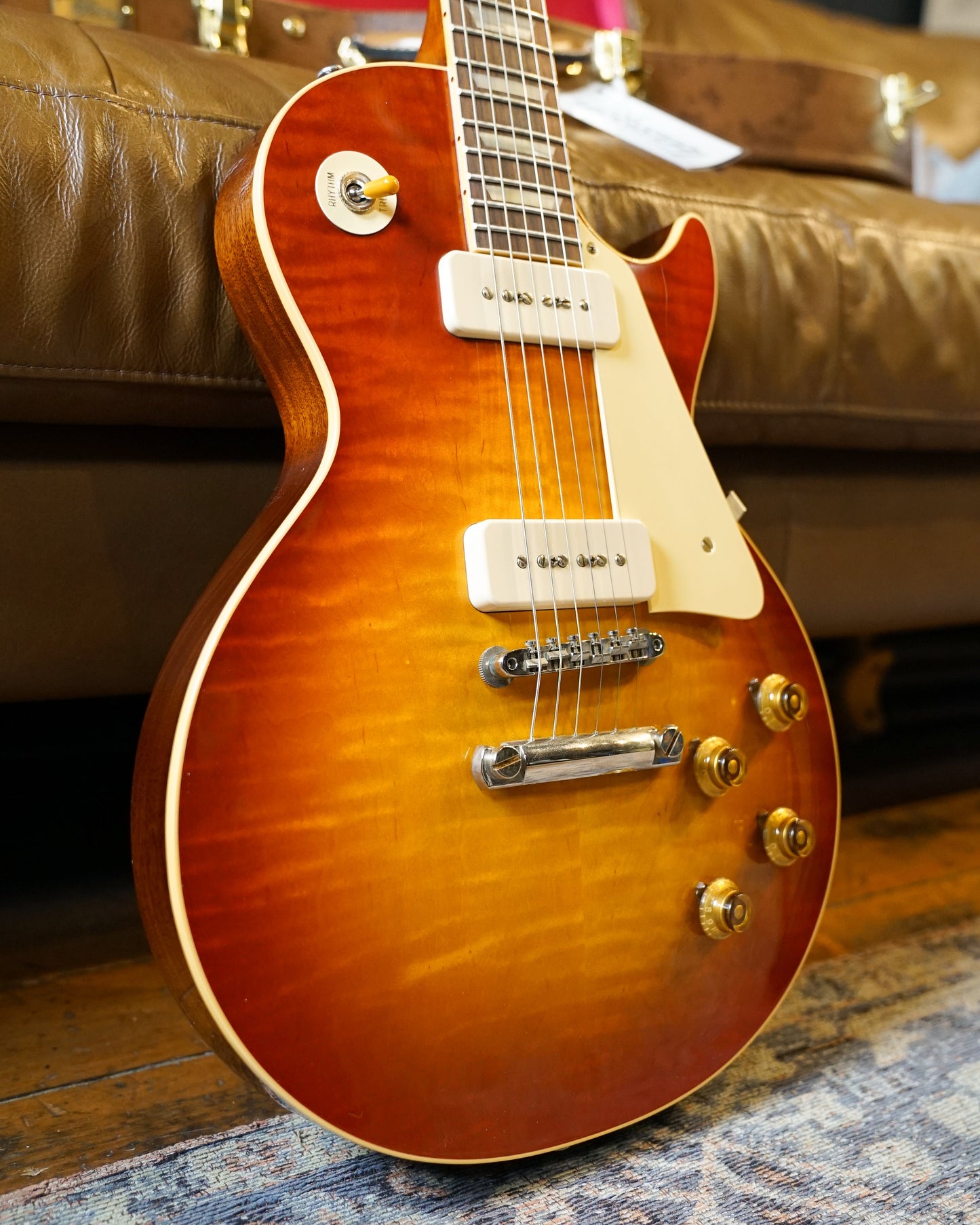 Gibson Custom Made to Measure '59 Les Paul Standard, Sunrise Teaburst w/ P-90 Pickups