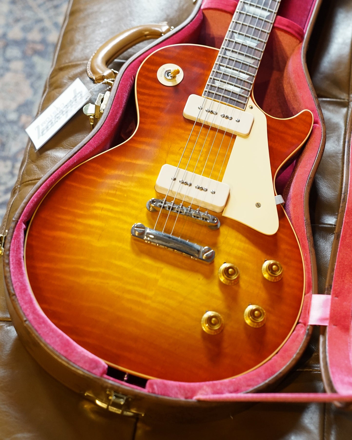 Gibson Custom Made to Measure '59 Les Paul Standard, Sunrise Teaburst w/ P-90 Pickups