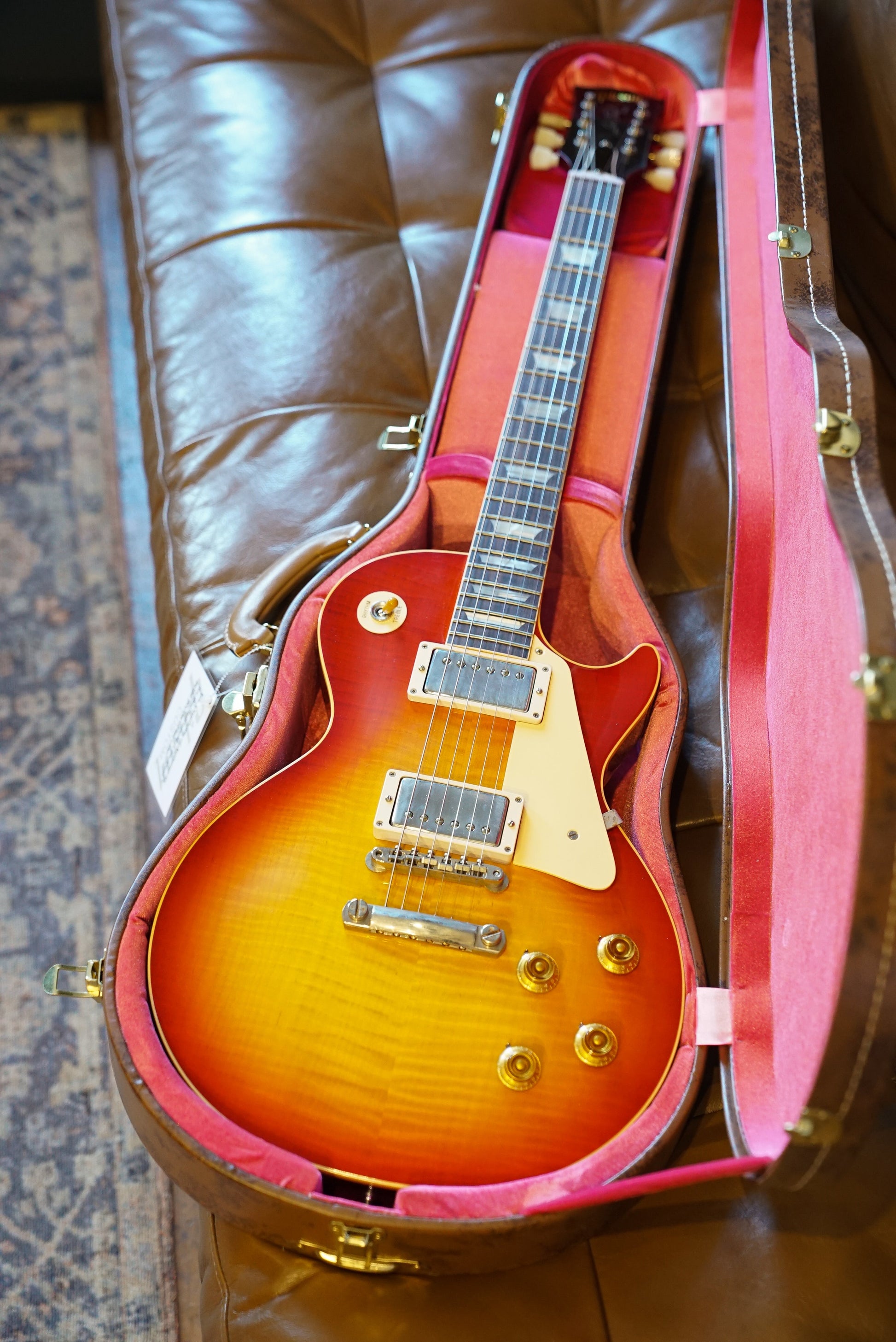 Gibson Custom Shop '59 Les Paul Standard Reissue - Washed Cherry Sunburst VOS
