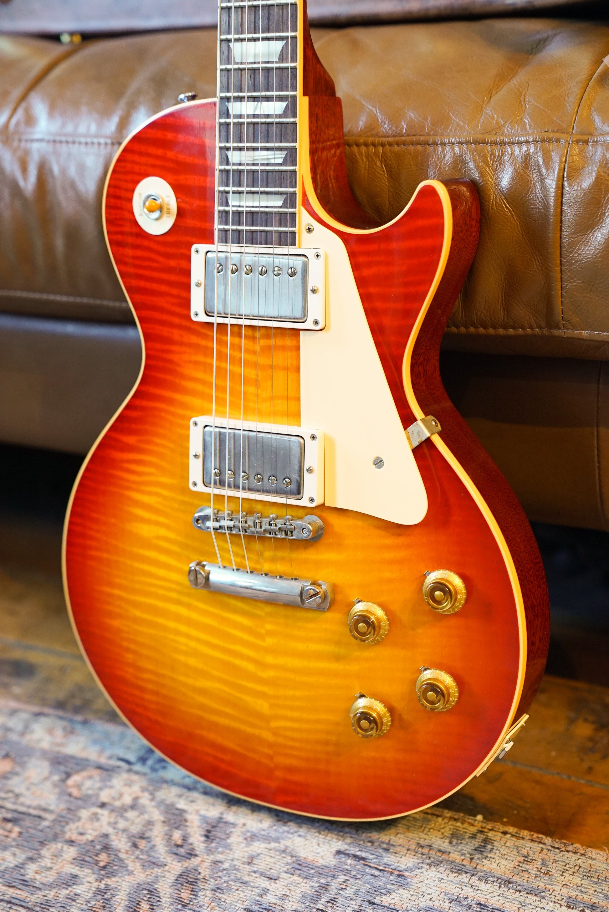 Gibson Custom Shop '59 Les Paul Standard Reissue - Washed Cherry Sunburst VOS