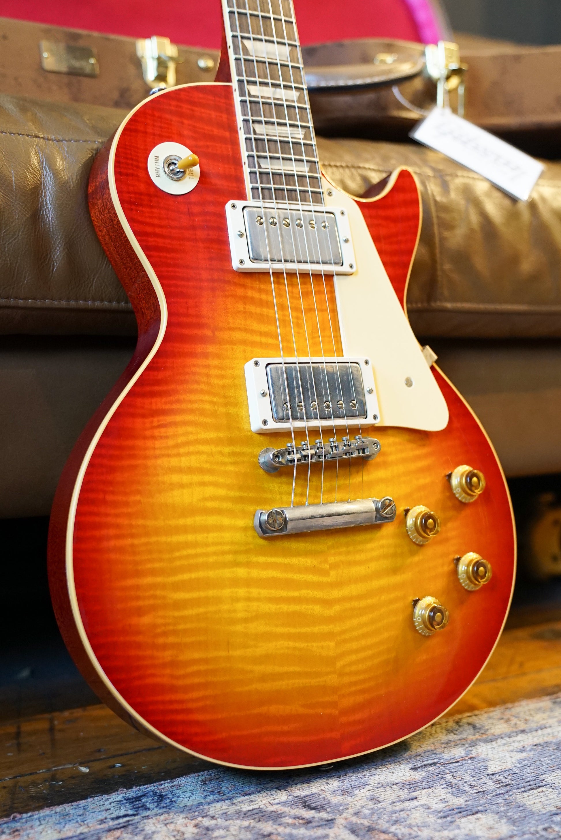 Gibson Custom Shop '59 Les Paul Standard Reissue - Washed Cherry Sunburst VOS