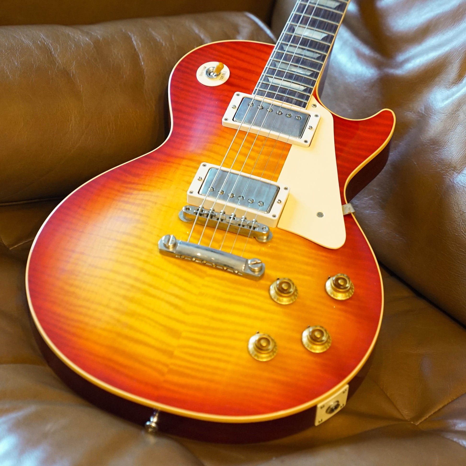 Gibson Custom Shop '59 Les Paul Standard Reissue - Washed Cherry Sunburst VOS