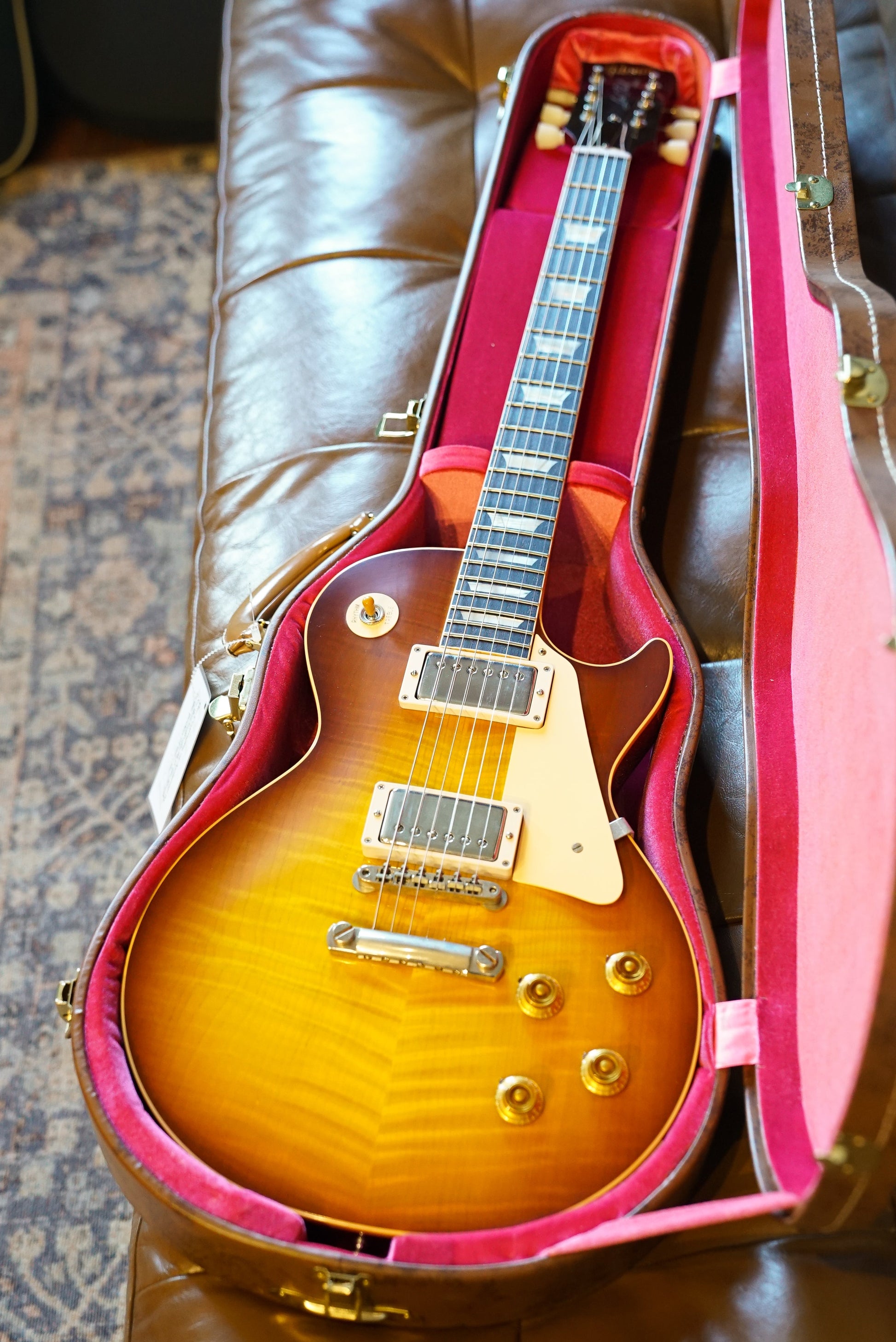 Gibson Custom Shop '59 Les Paul Standard Reissue - Slow Iced Tea Fade VOS- hand picked top
