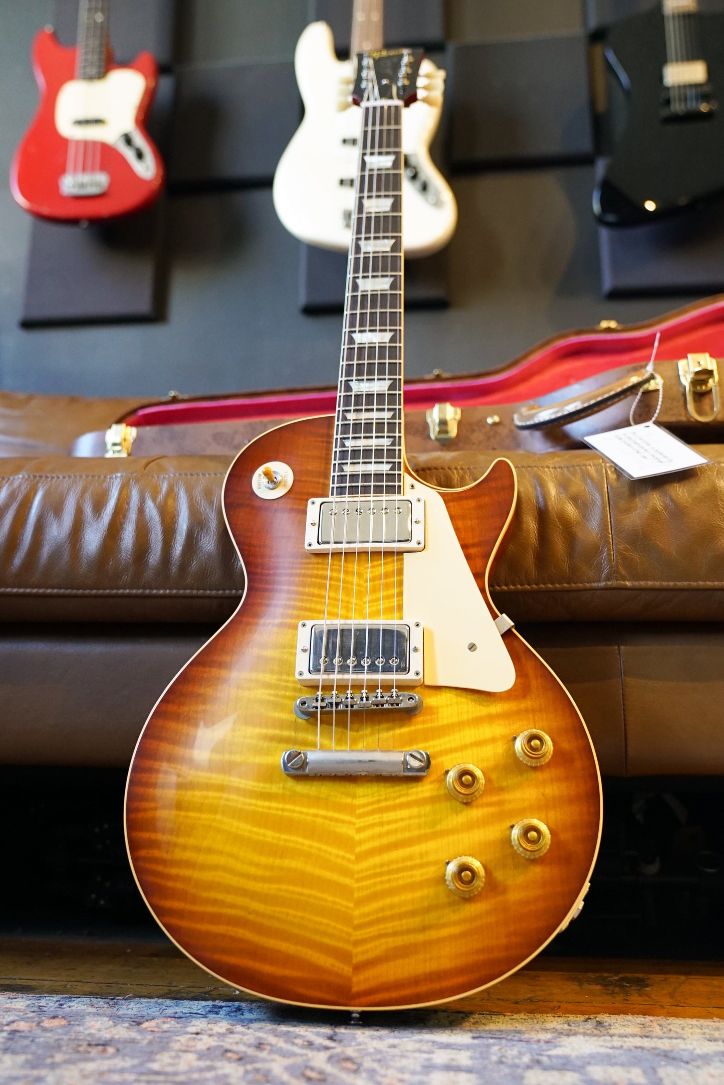 Gibson Custom Shop '59 Les Paul Standard Reissue - Slow Iced Tea Fade VOS- hand picked top