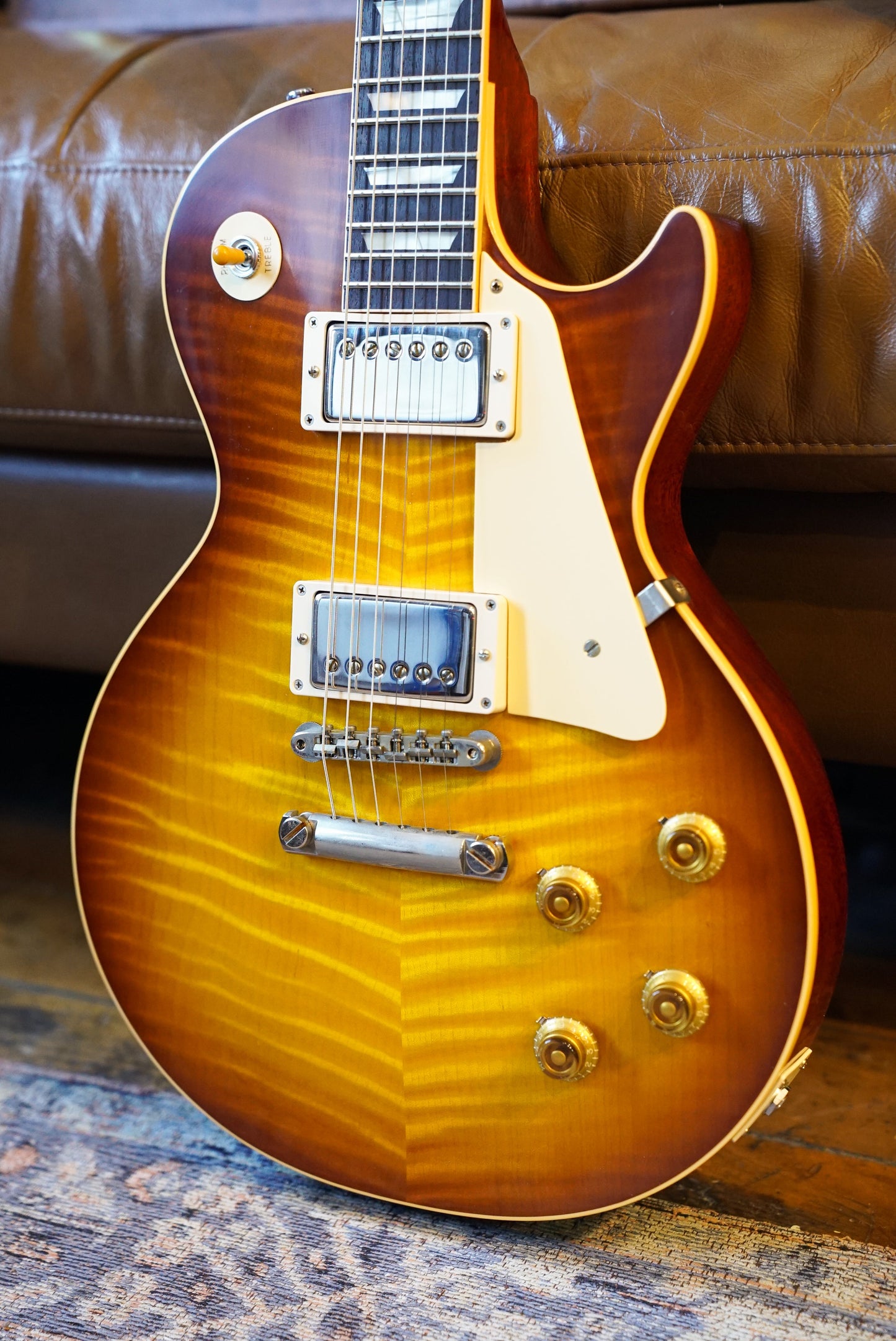 Gibson Custom Shop '59 Les Paul Standard Reissue - Slow Iced Tea Fade VOS- hand picked top