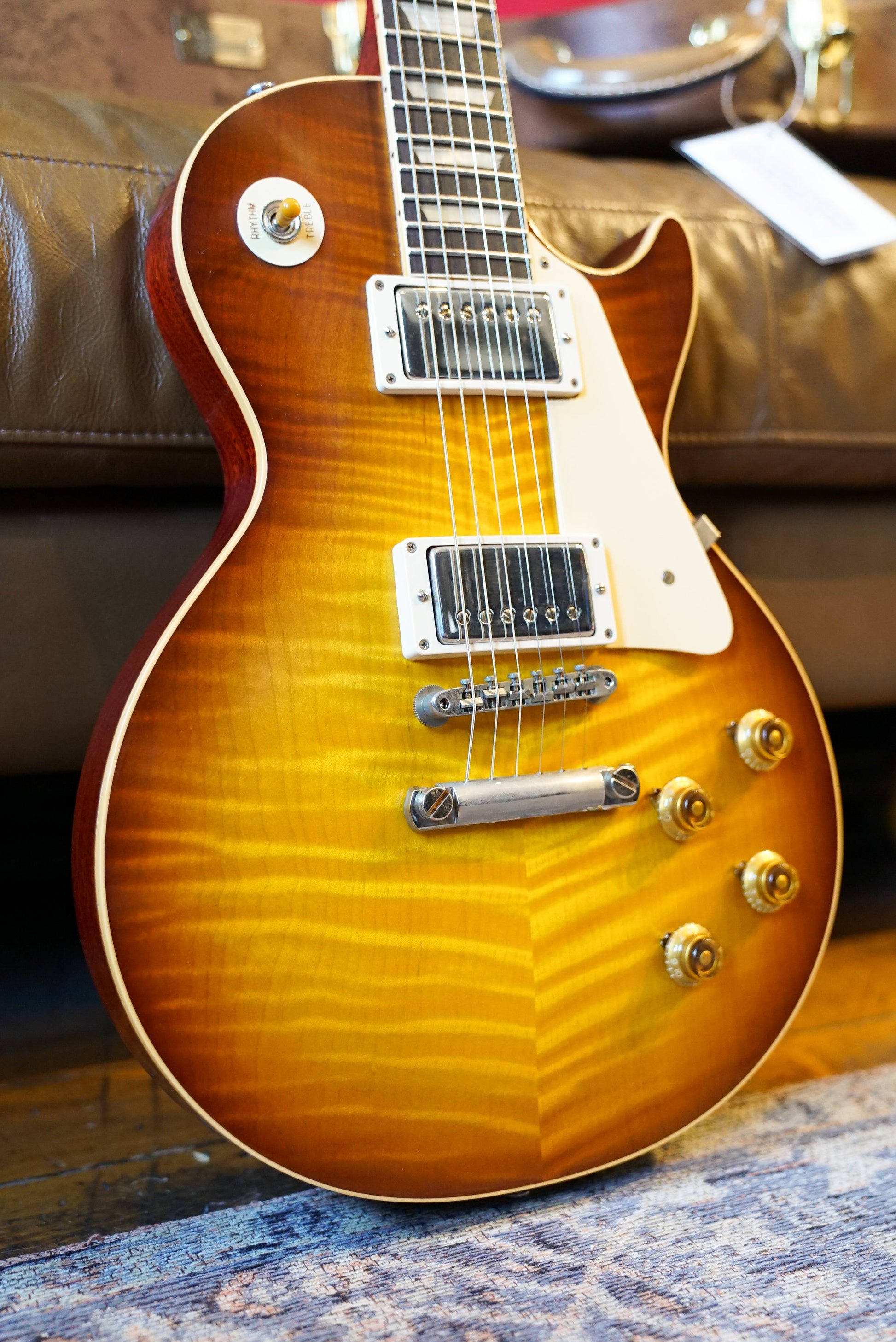 Gibson Custom Shop '59 Les Paul Standard Reissue - Slow Iced Tea Fade VOS- hand picked top