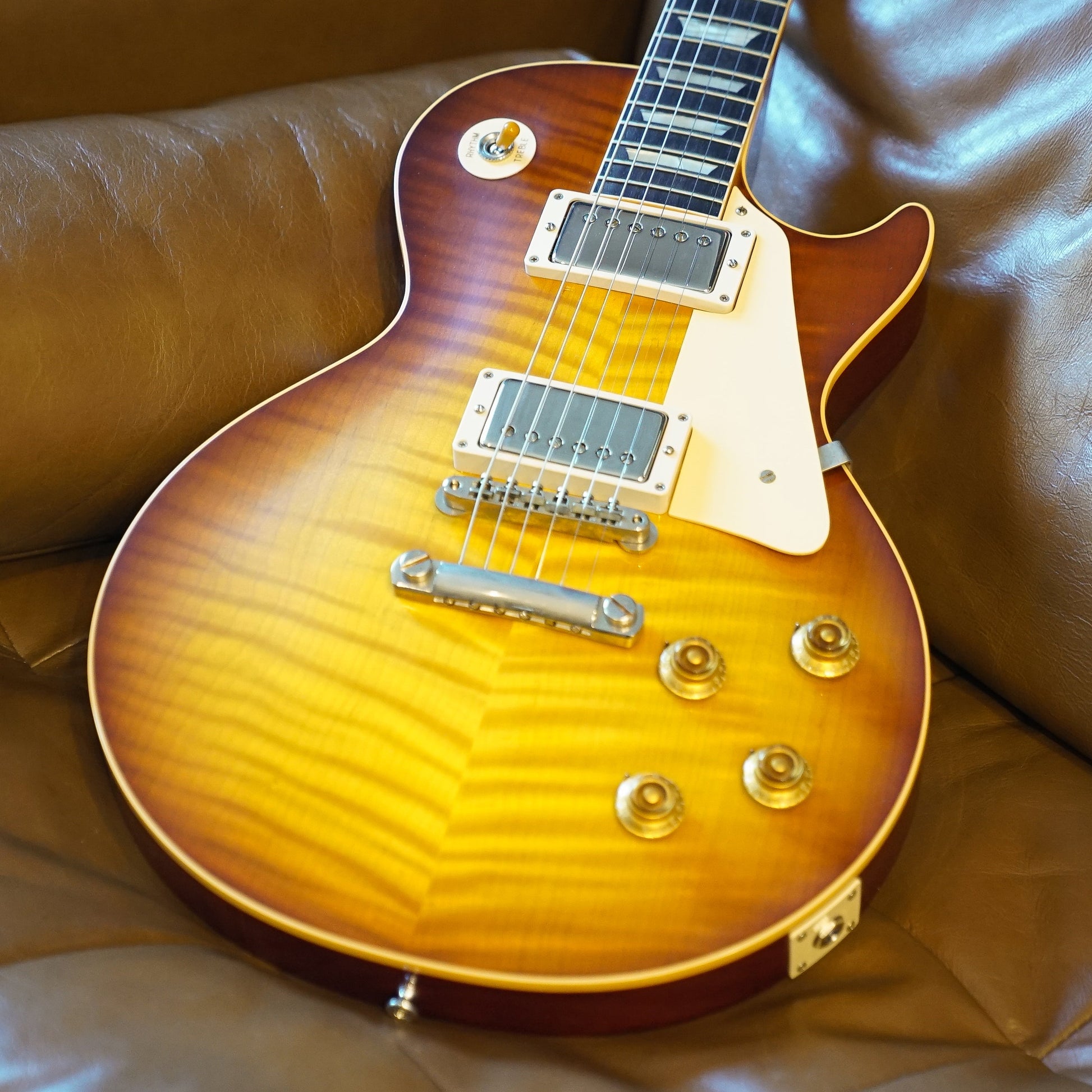 Gibson Custom Shop '59 Les Paul Standard Reissue - Slow Iced Tea Fade VOS- hand picked top
