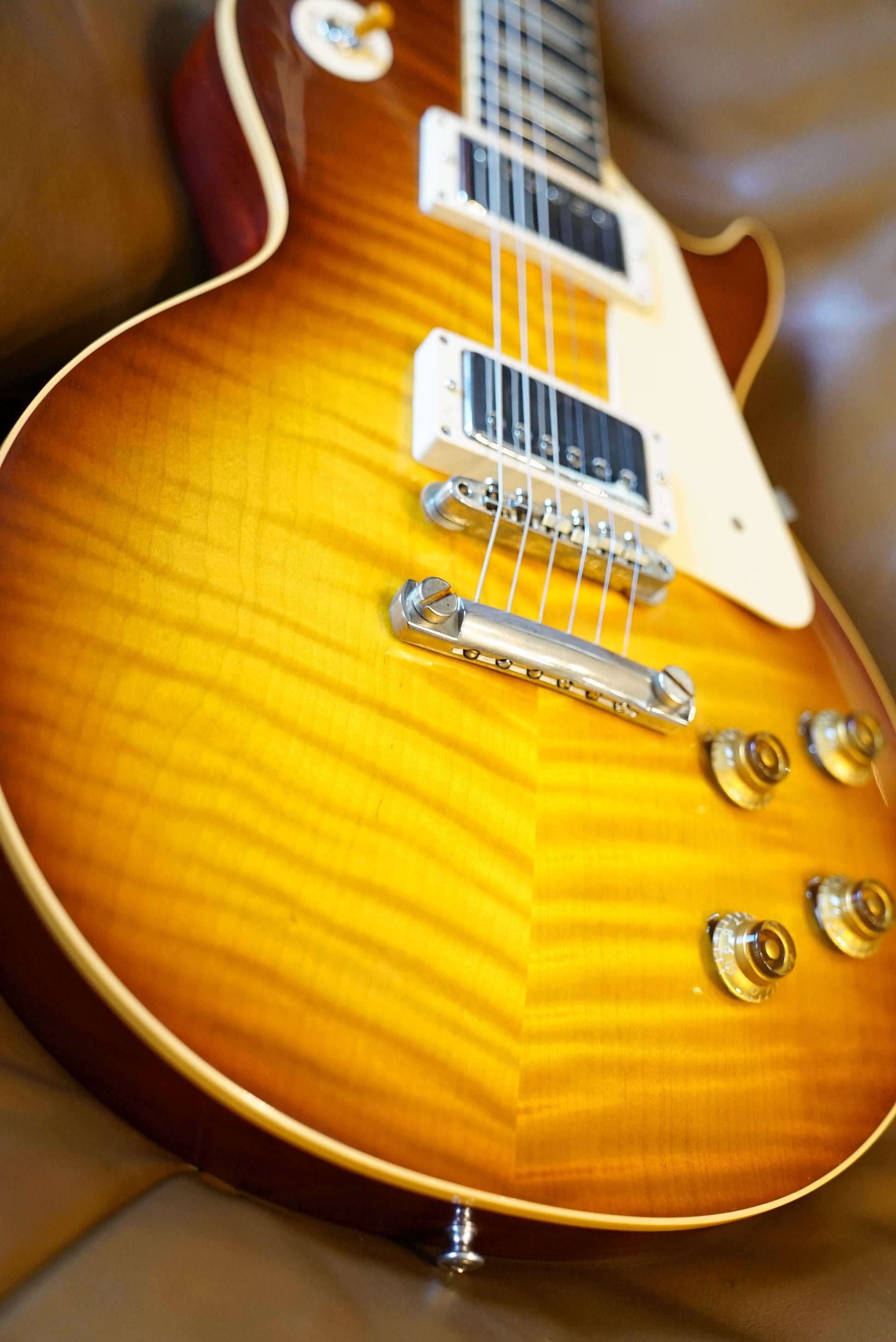 Gibson Custom Shop '59 Les Paul Standard Reissue - Slow Iced Tea Fade VOS- hand picked top