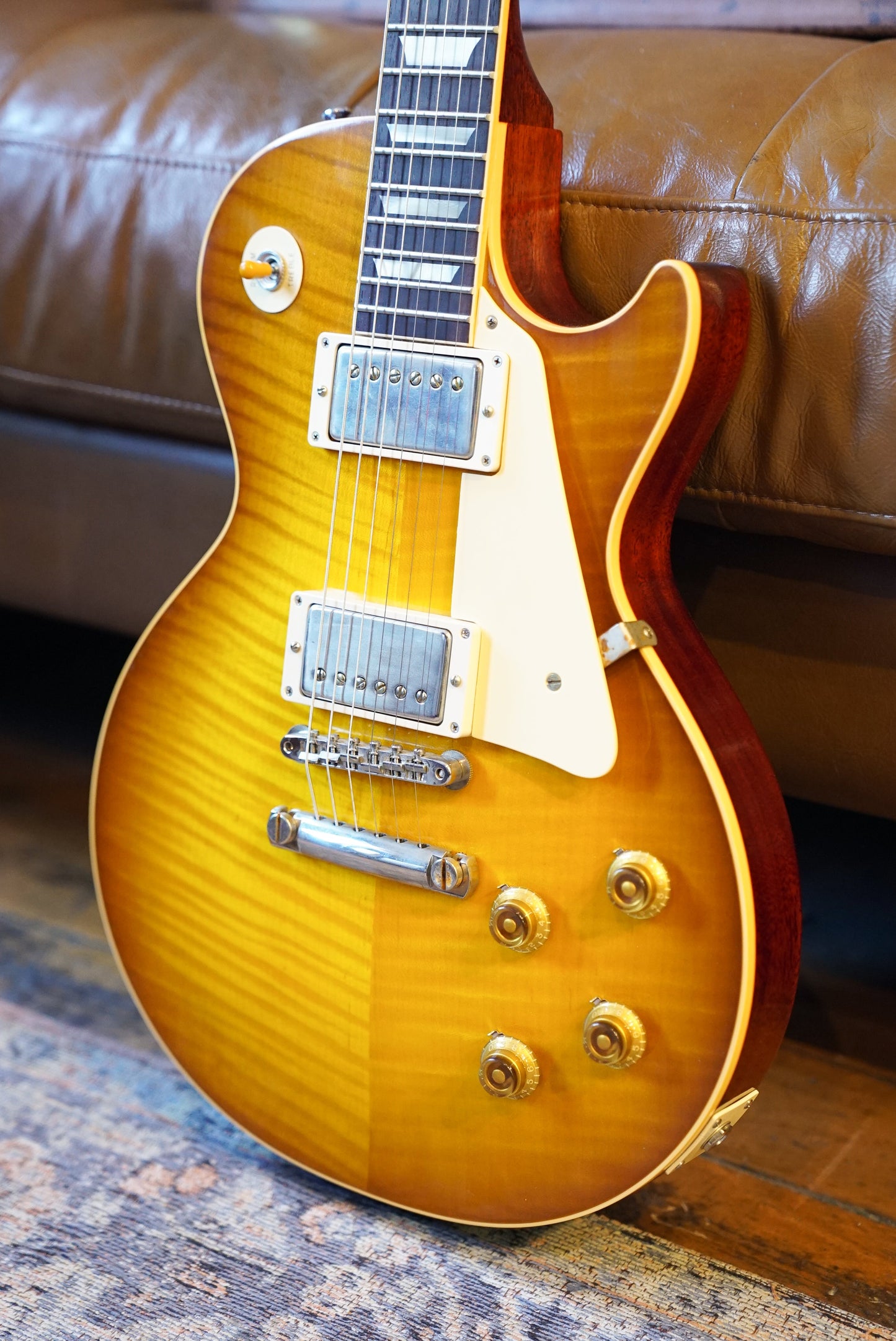 Gibson Custom Shop '59 Les Paul Standard Reissue - Golden Poppy Burst VOS