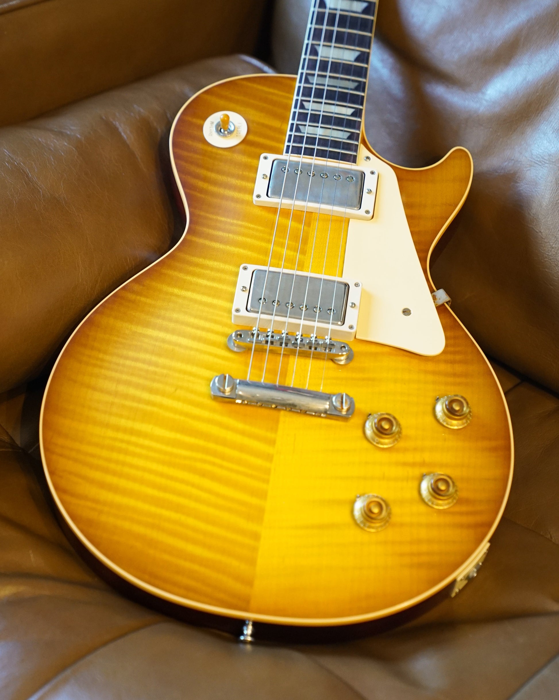 Gibson Custom Shop '59 Les Paul Standard Reissue - Golden Poppy Burst VOS