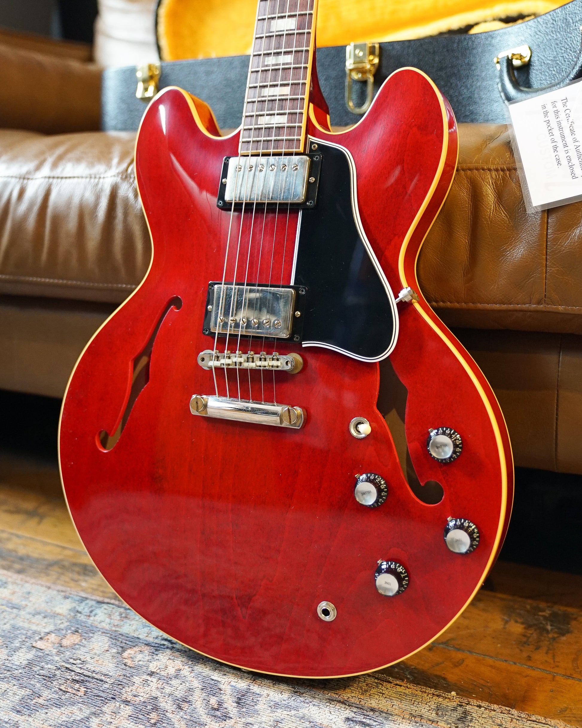 Gibson Murphy Lab 1964 ES-335 Ultra Light Aged, 60s Cherry