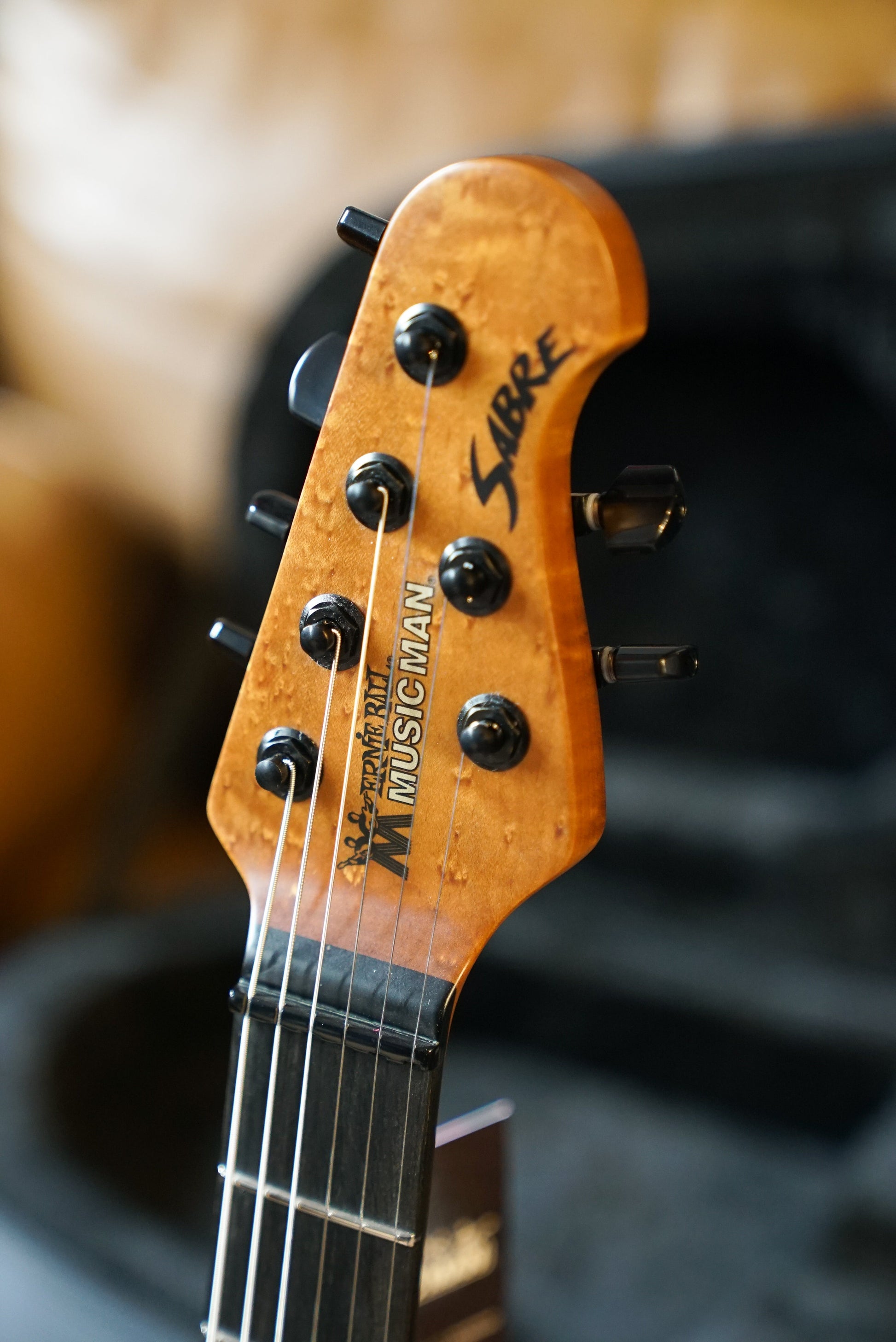 Music Man Sabre Guitar HT HH - Blackout