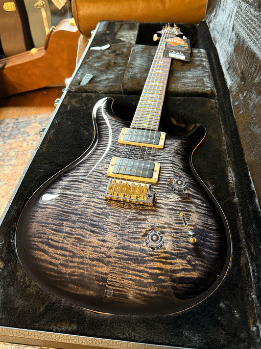 PRS Custom 24 - Charcoal Burst, Pattern Thin [10 Top]