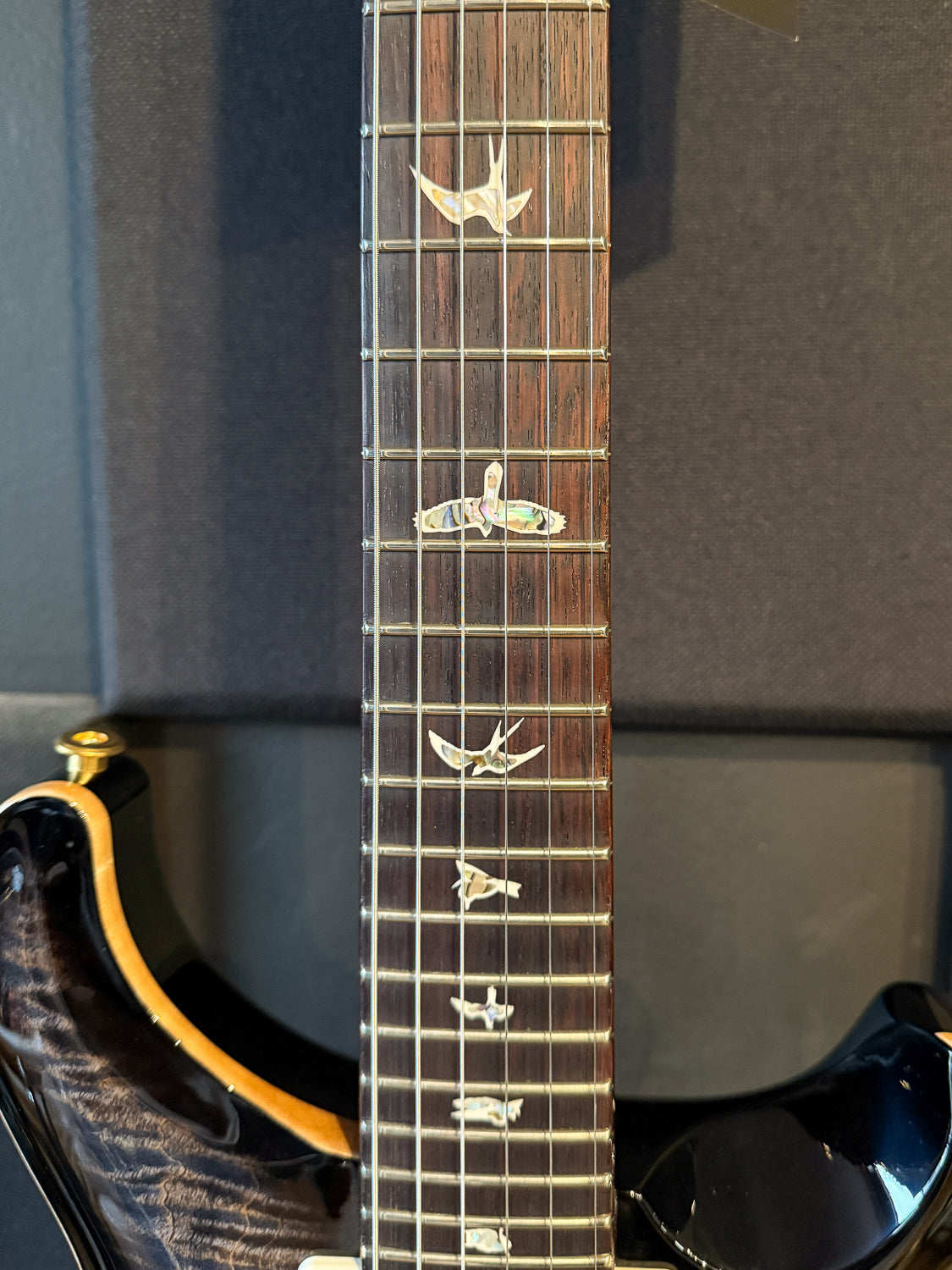 PRS Custom 24 - Charcoal Burst, Pattern Thin [10 Top]