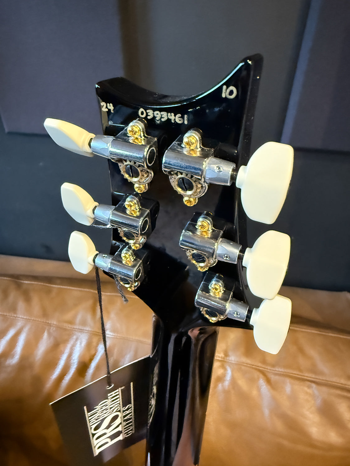 PRS Custom 24 - Charcoal Burst, Pattern Thin [10 Top]