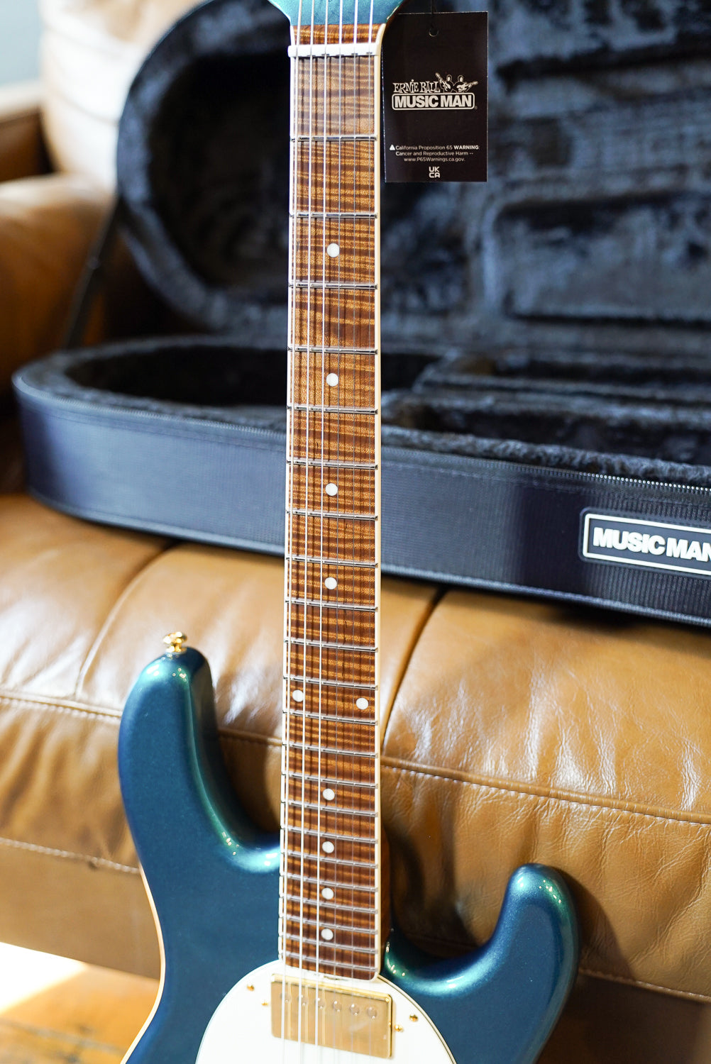 Ernie Ball Music Man StingRay II Deluxe, Pine Green