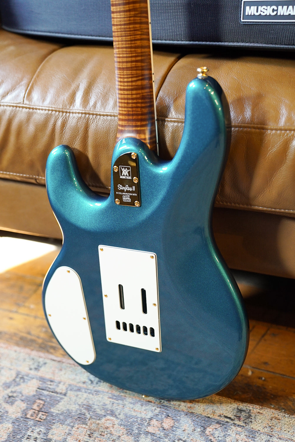 Ernie Ball Music Man StingRay II Deluxe, Pine Green