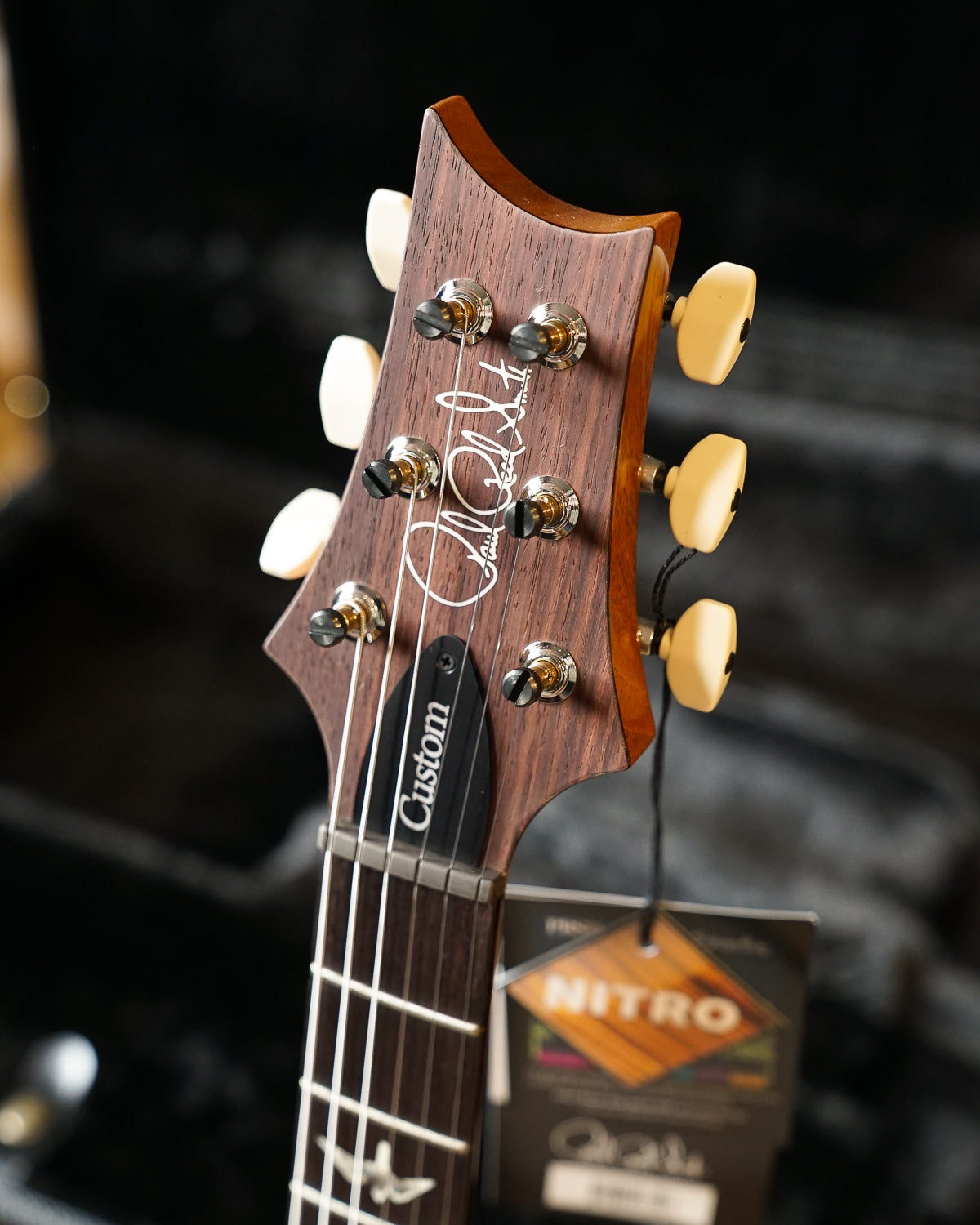 PRS Custom 24-08, Yellow Tiger, Pattern Thin