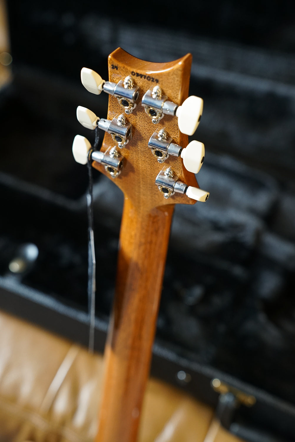 PRS Custom 24-08, Yellow Tiger, Pattern Thin