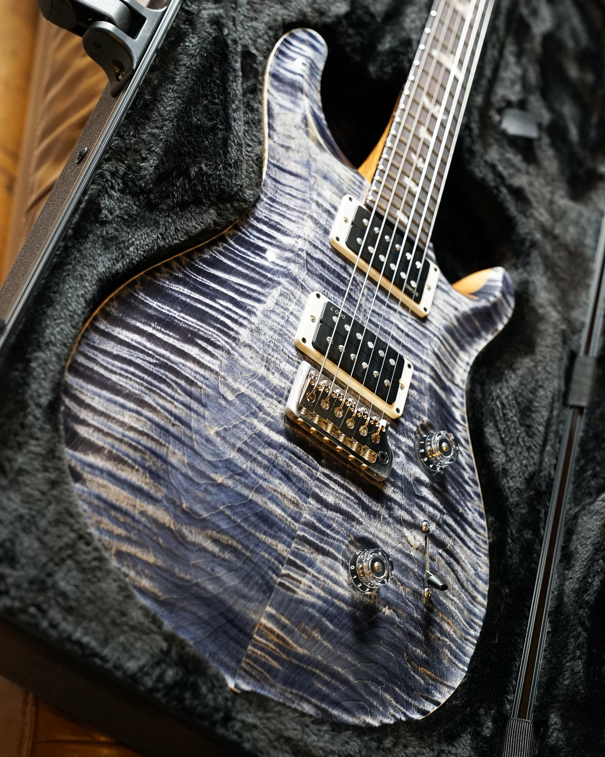 PRS Custom 24 - Charcoal, Pattern Thin