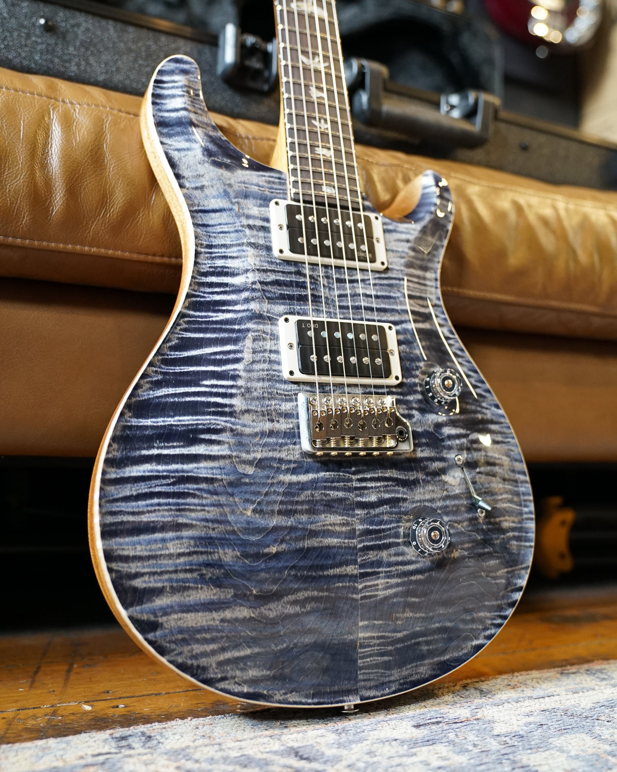 PRS Custom 24 - Charcoal, Pattern Thin