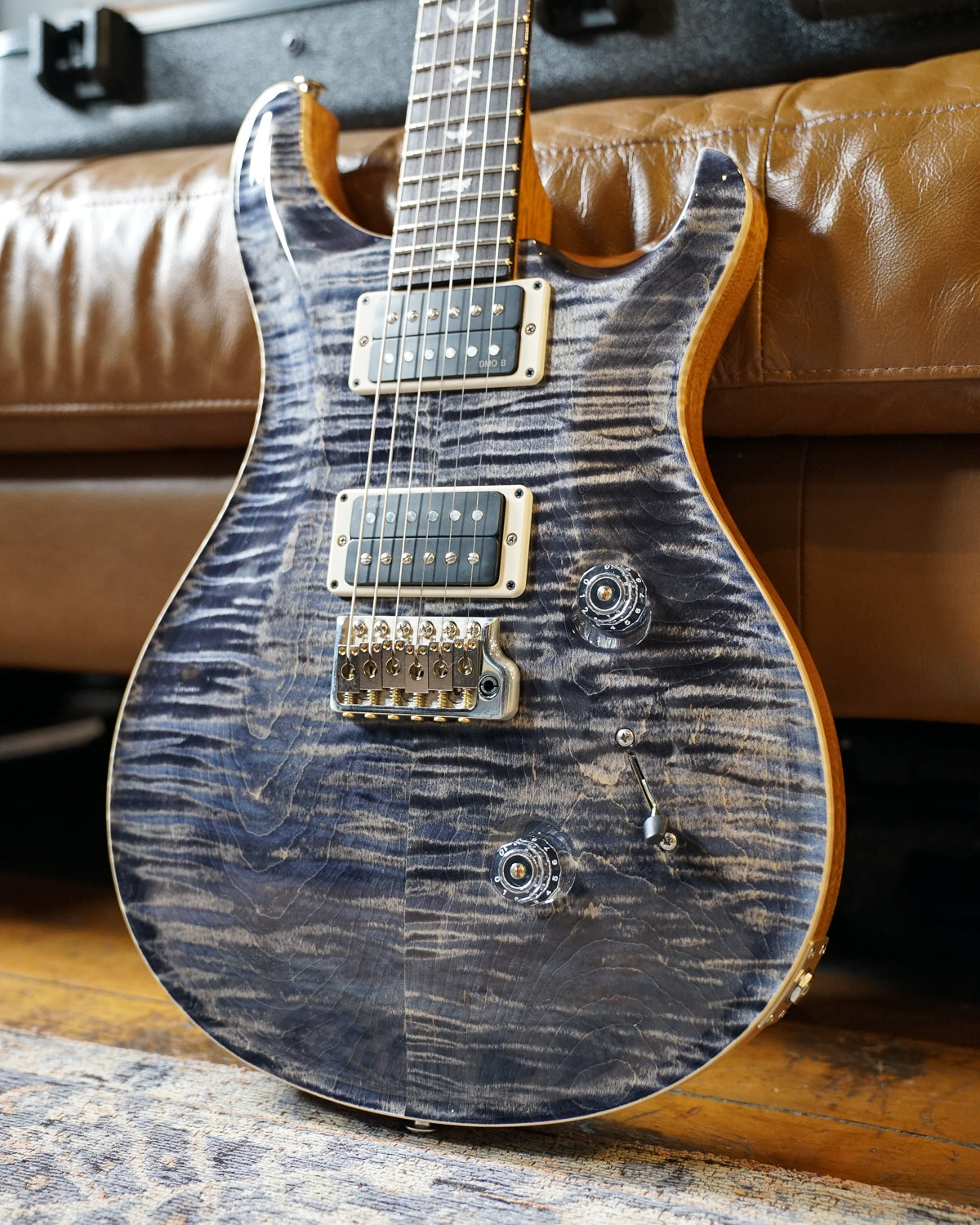 PRS Custom 24 - Charcoal, Pattern Thin