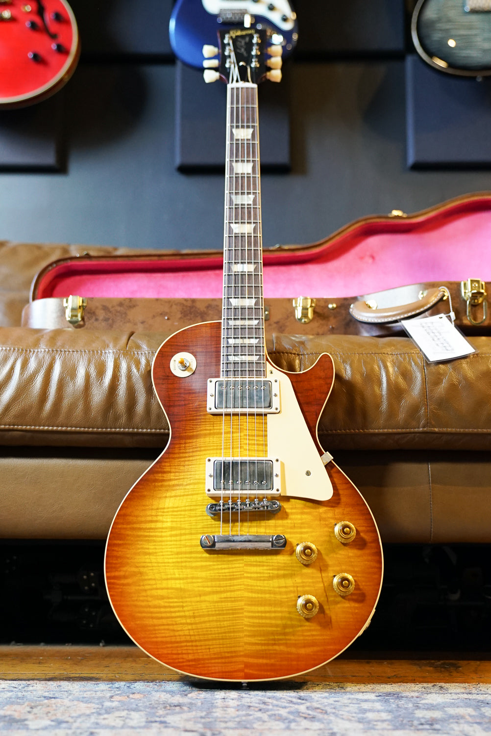 Gibson Custom Shop Murphy Lab Ultra Light Aged '59 Les Paul Standard Reissue - Royal Teaburst, Light Back Upgrade