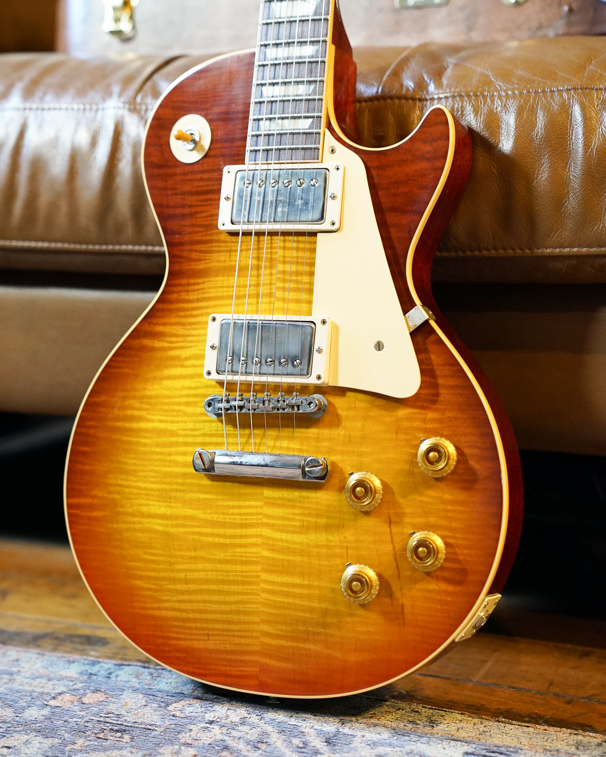 Gibson Custom Shop Murphy Lab Ultra Light Aged '59 Les Paul Standard Reissue - Royal Teaburst, Light Back Upgrade