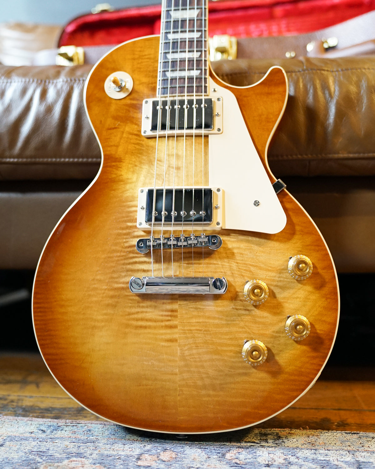 Gibson Les Paul Standard 50s, Dirty Lemon Burst / Cherry Back (Limited Run) - S/N: 221540017