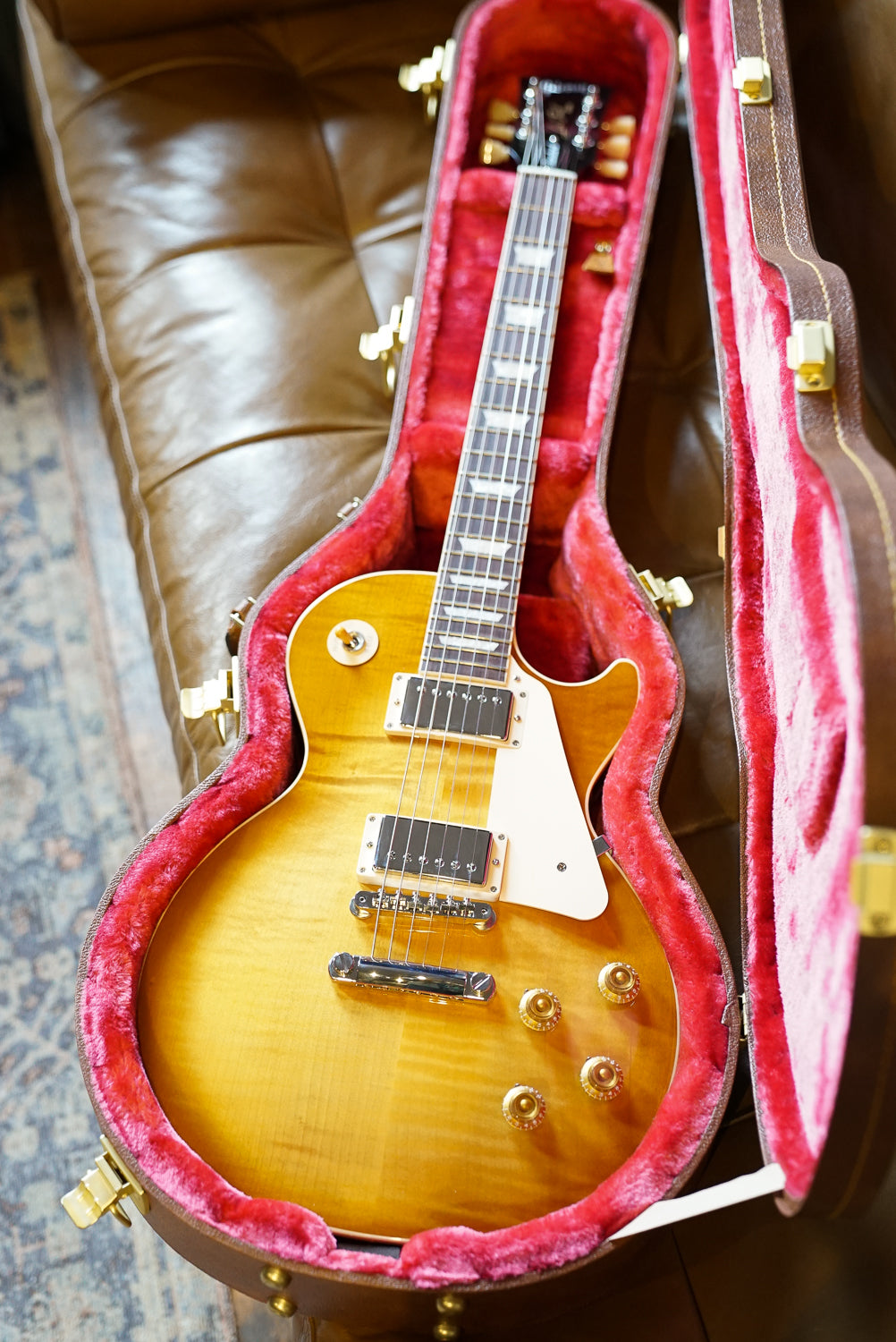 Gibson Les Paul Standard 50s, Dirty Lemon Burst / Cherry Back (Limited Run) - S/N: 221940351