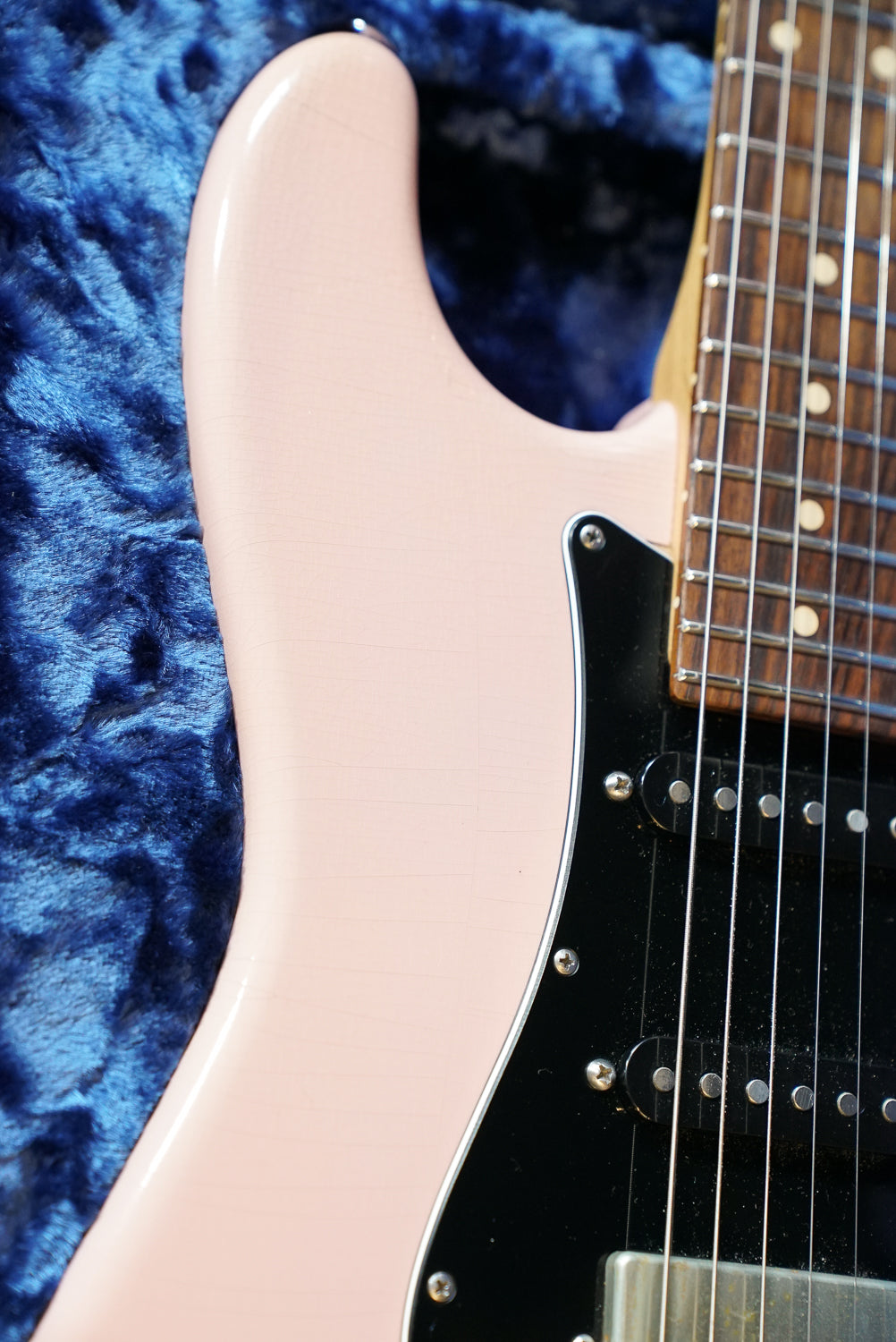 Pre-Owned Suhr Custom Classic Antique HSS Shell Pink w/Case "2022