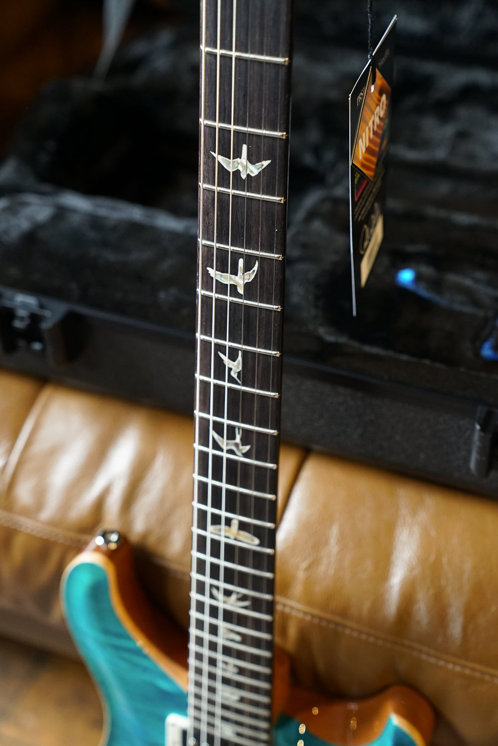 PRS Custom 24, Pattern Thin, Carroll Blue