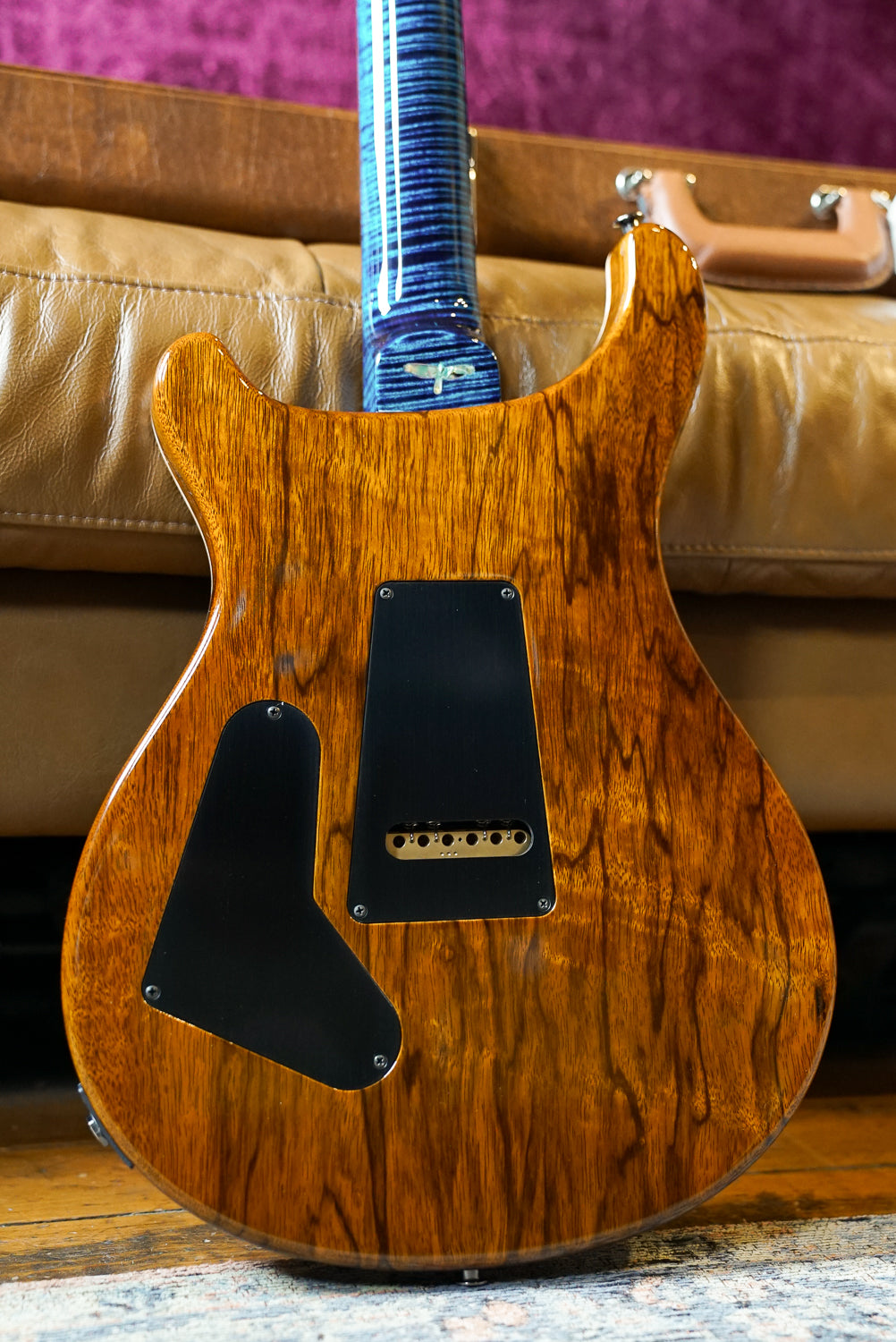 PRS Private Stock Custom 24-08 Semi-Hollow, Aqua Violet