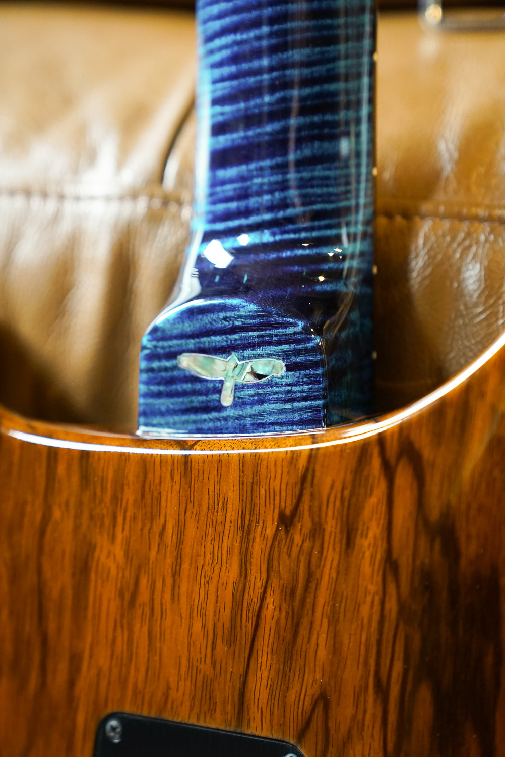 PRS Private Stock Custom 24-08 Semi-Hollow, Aqua Violet