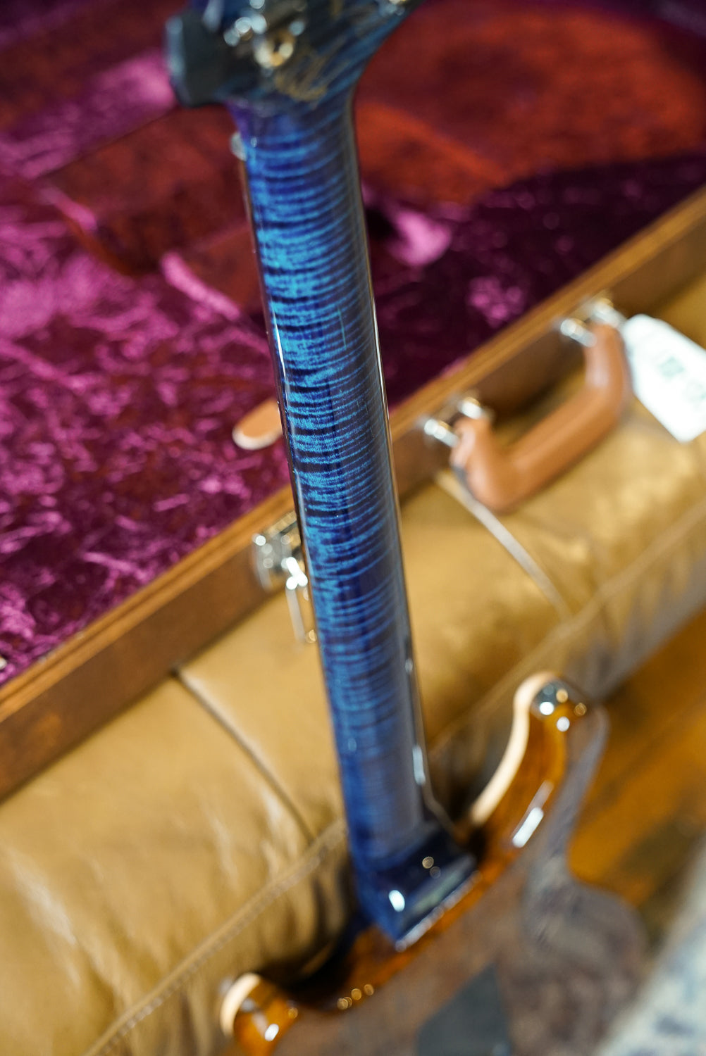 PRS Private Stock Custom 24-08 Semi-Hollow, Aqua Violet