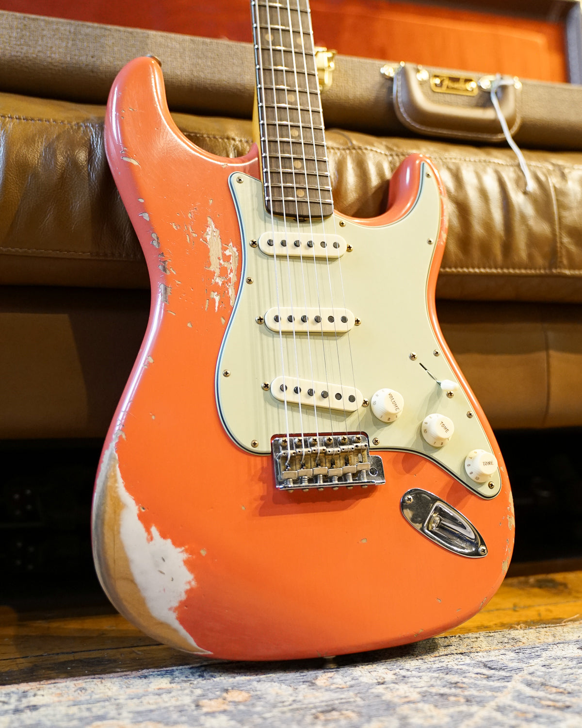 Fender Custom Shop '62 Stratocaster Heavy Relic, Tahitian Coral