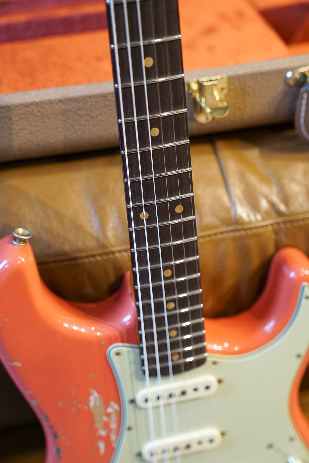 Fender Custom Shop '62 Stratocaster Heavy Relic, Tahitian Coral