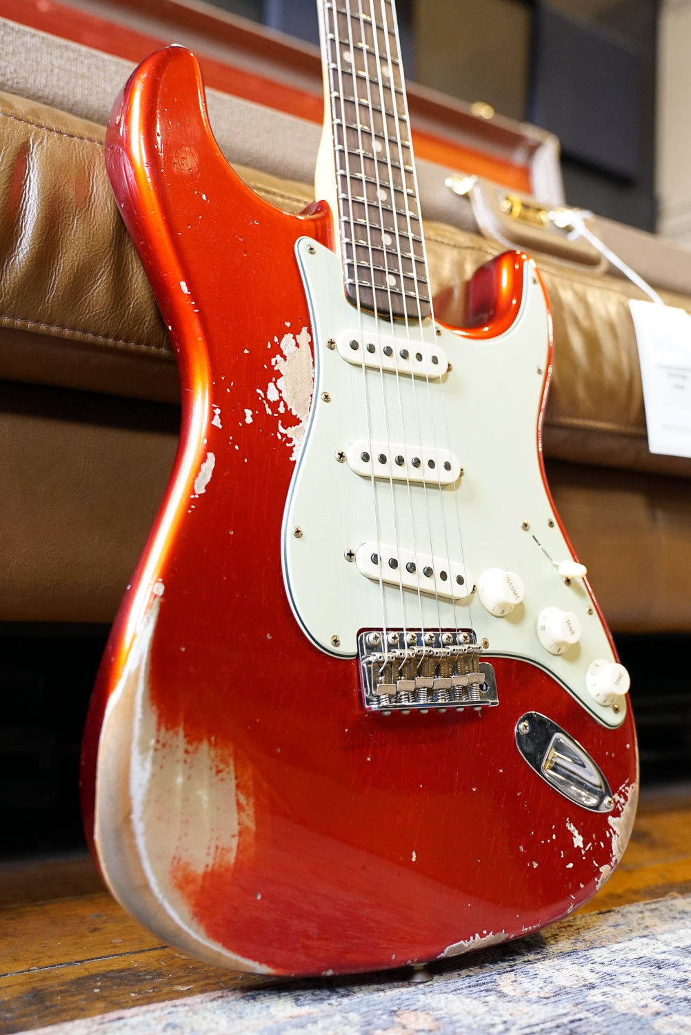 Fender Custom Shop '62 Stratocaster Heavy Relic, Candy Apple Red