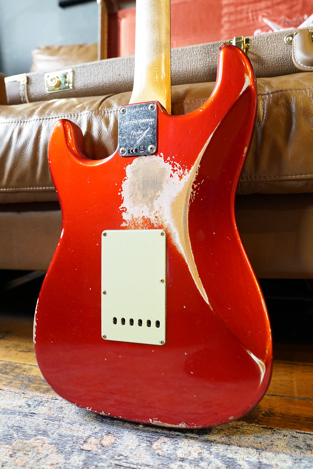 Fender Custom Shop '62 Stratocaster Heavy Relic, Candy Apple Red