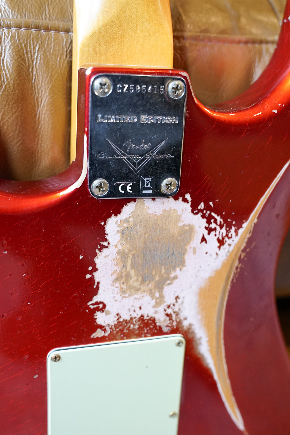 Fender Custom Shop '62 Stratocaster Heavy Relic, Candy Apple Red