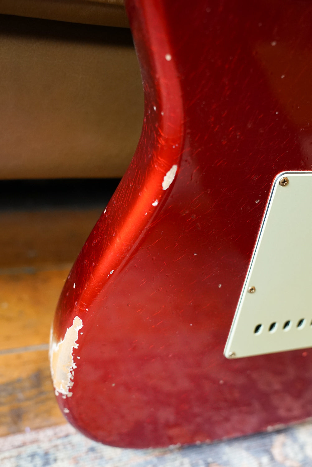 Fender Custom Shop '62 Stratocaster Heavy Relic, Candy Apple Red
